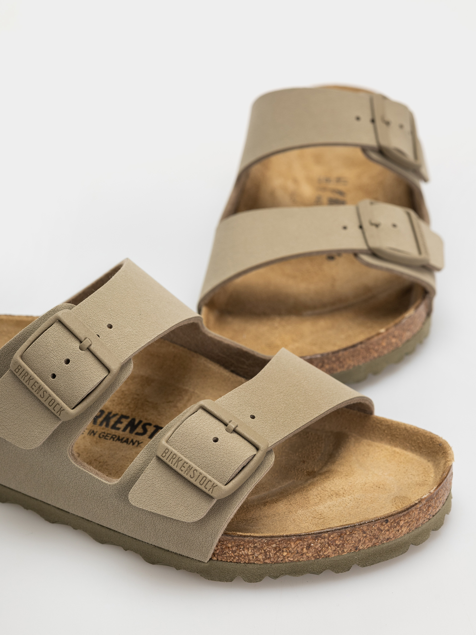 Plážovky Birkenstock Arizona Birko Flor Regular (faded khaki)