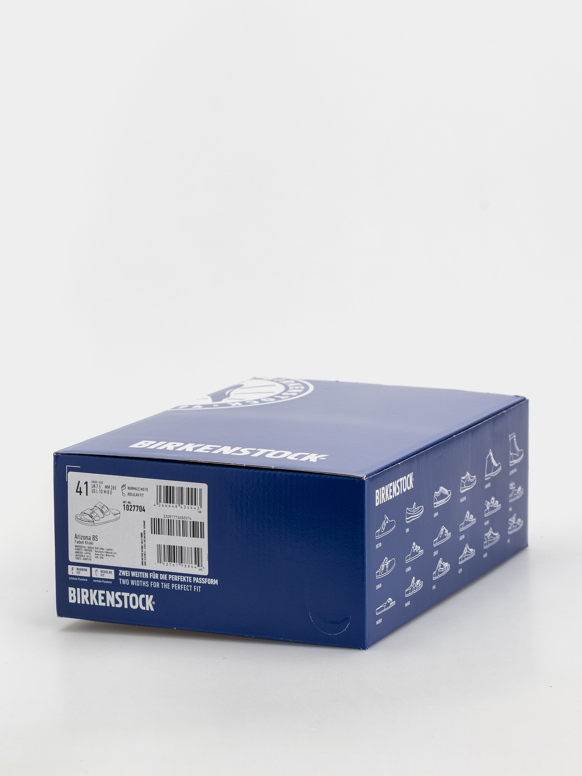 Plážovky Birkenstock Arizona Birko Flor Regular (faded khaki)