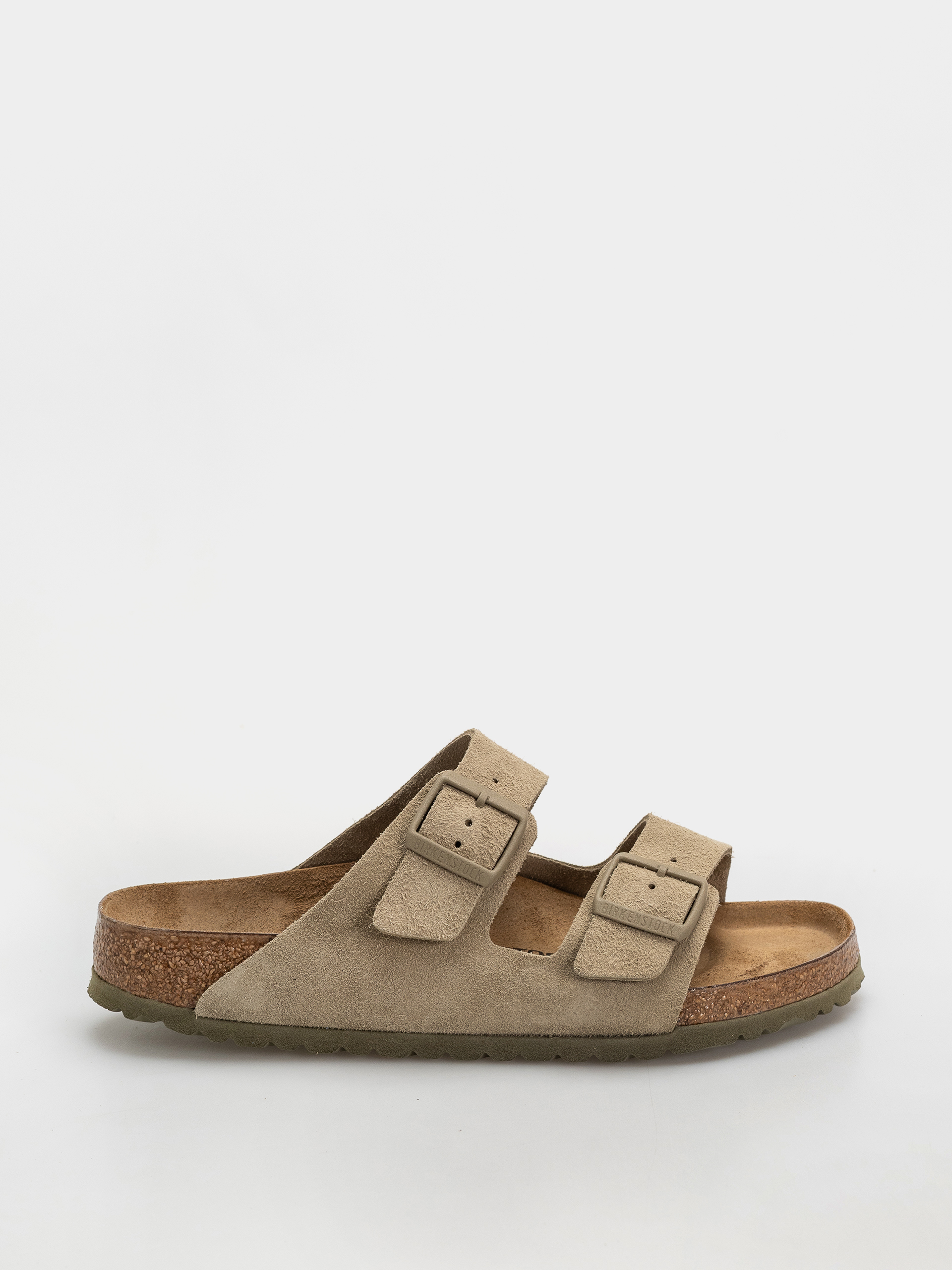 Plážovky Birkenstock Arizona Suede Leather Regular