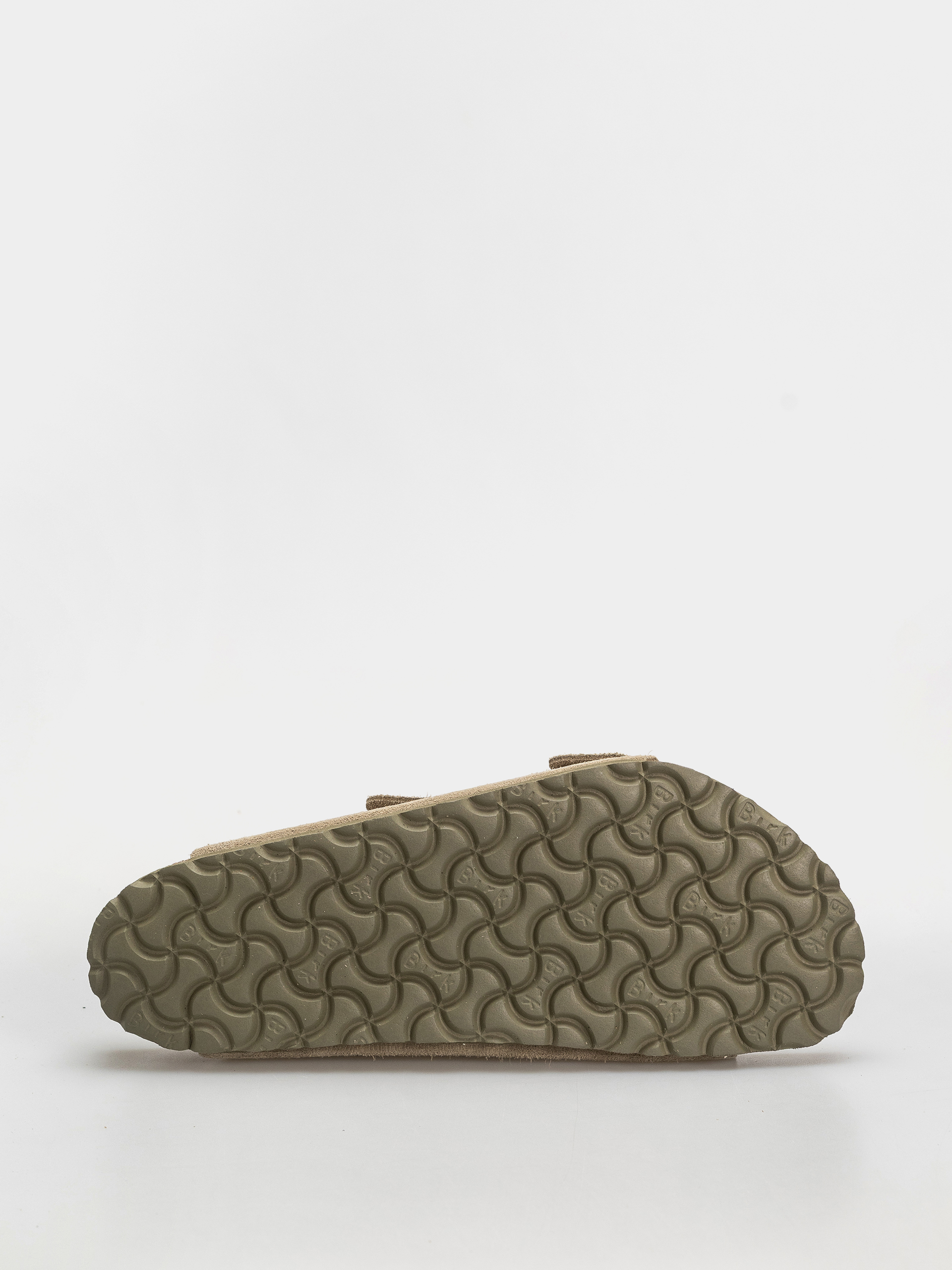 Plážovky Birkenstock Arizona Suede Leather Regular (faded khaki)