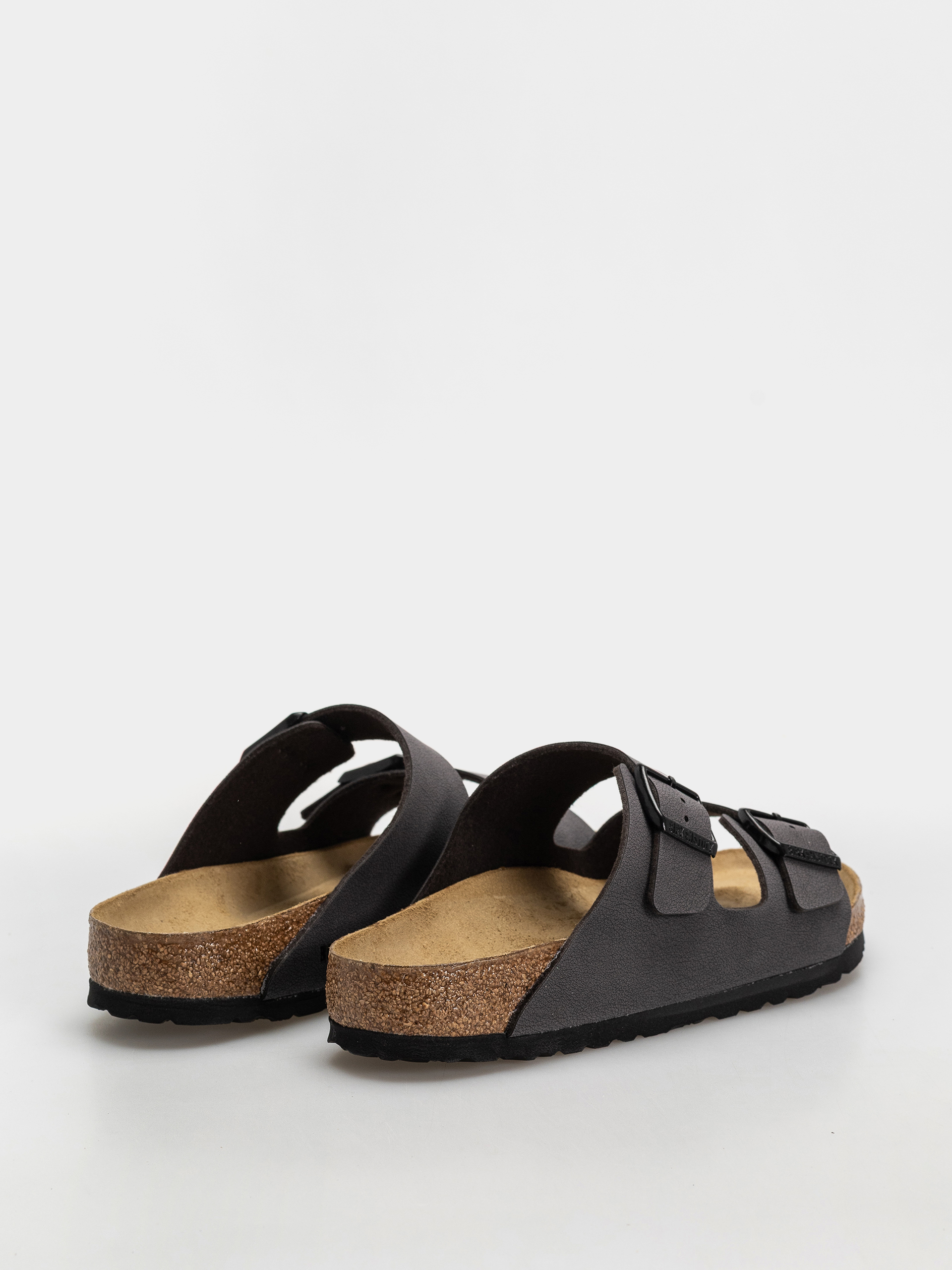 Plážovky Birkenstock Arizona Birkibuc Regular (velvet gray/black)