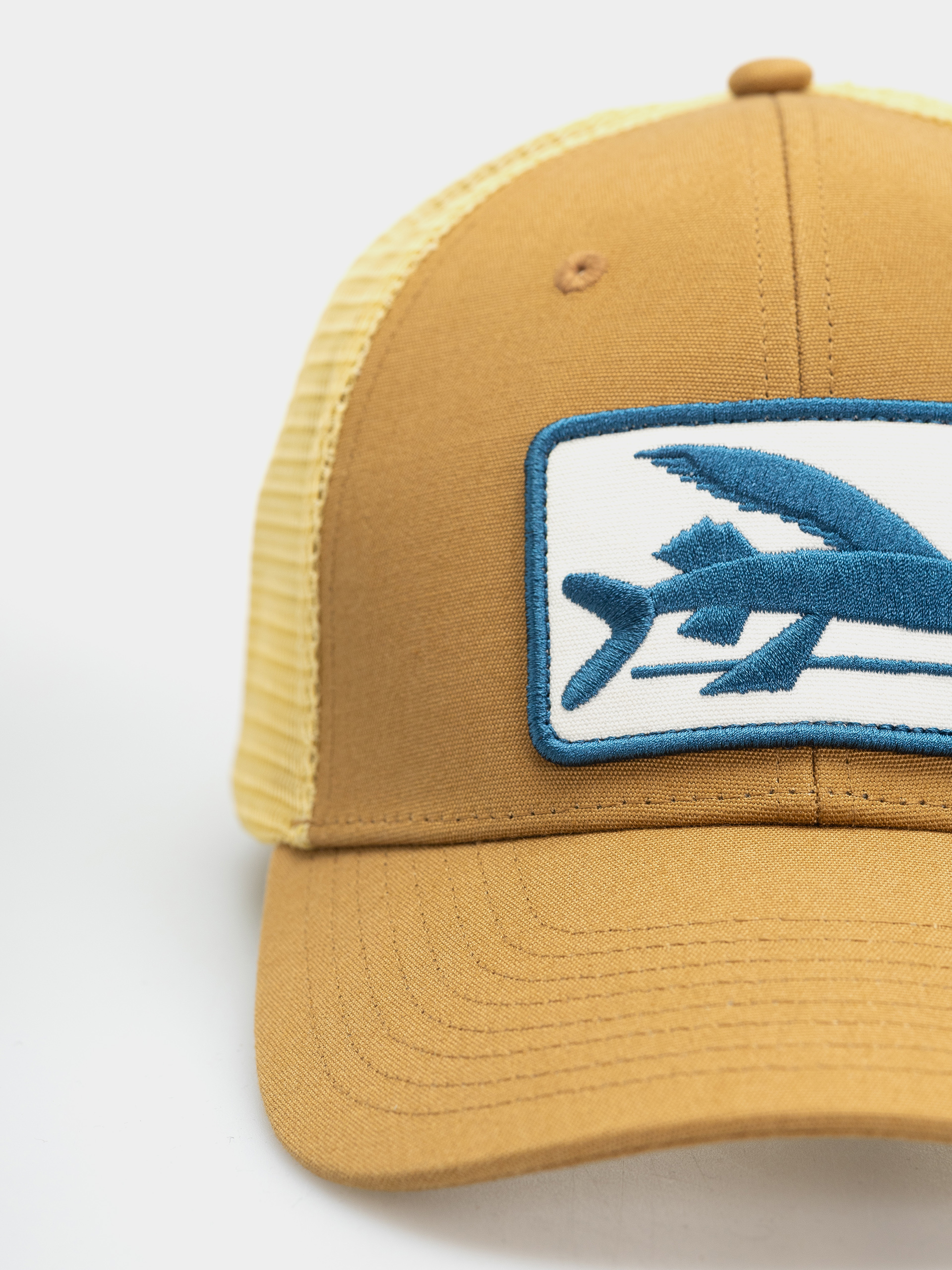 Kšiltovka  Patagonia Flying Fish LoPro Trucker (flying fish fork/bobcat brown)