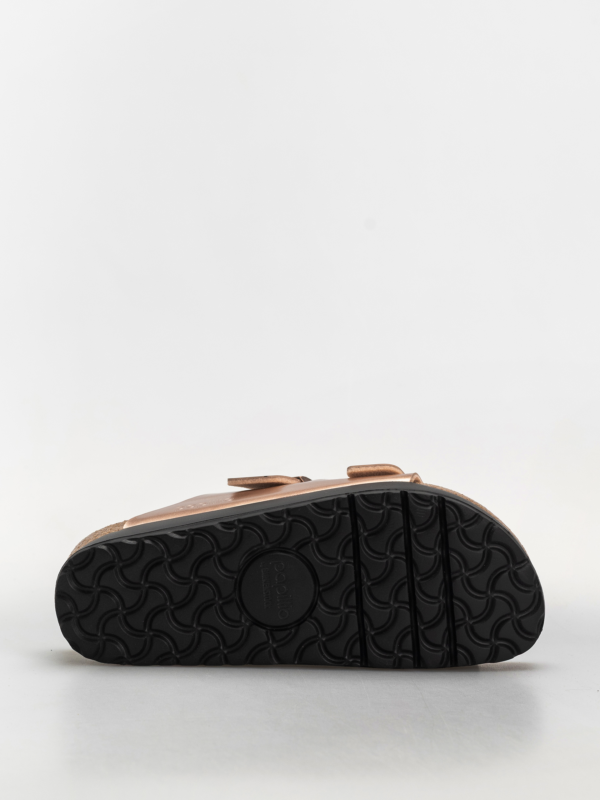 Plážovky Birkenstock Arizona Flex Platform Birko Flor Narrow Wmn (electric metallic copper)