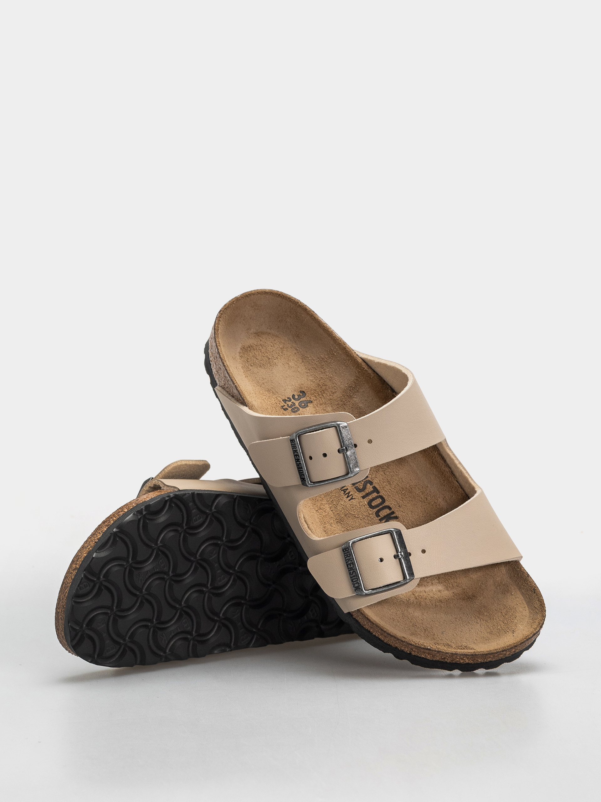 Plážovky Birkenstock Arizona Birko Flor Narrow (sandcastle)