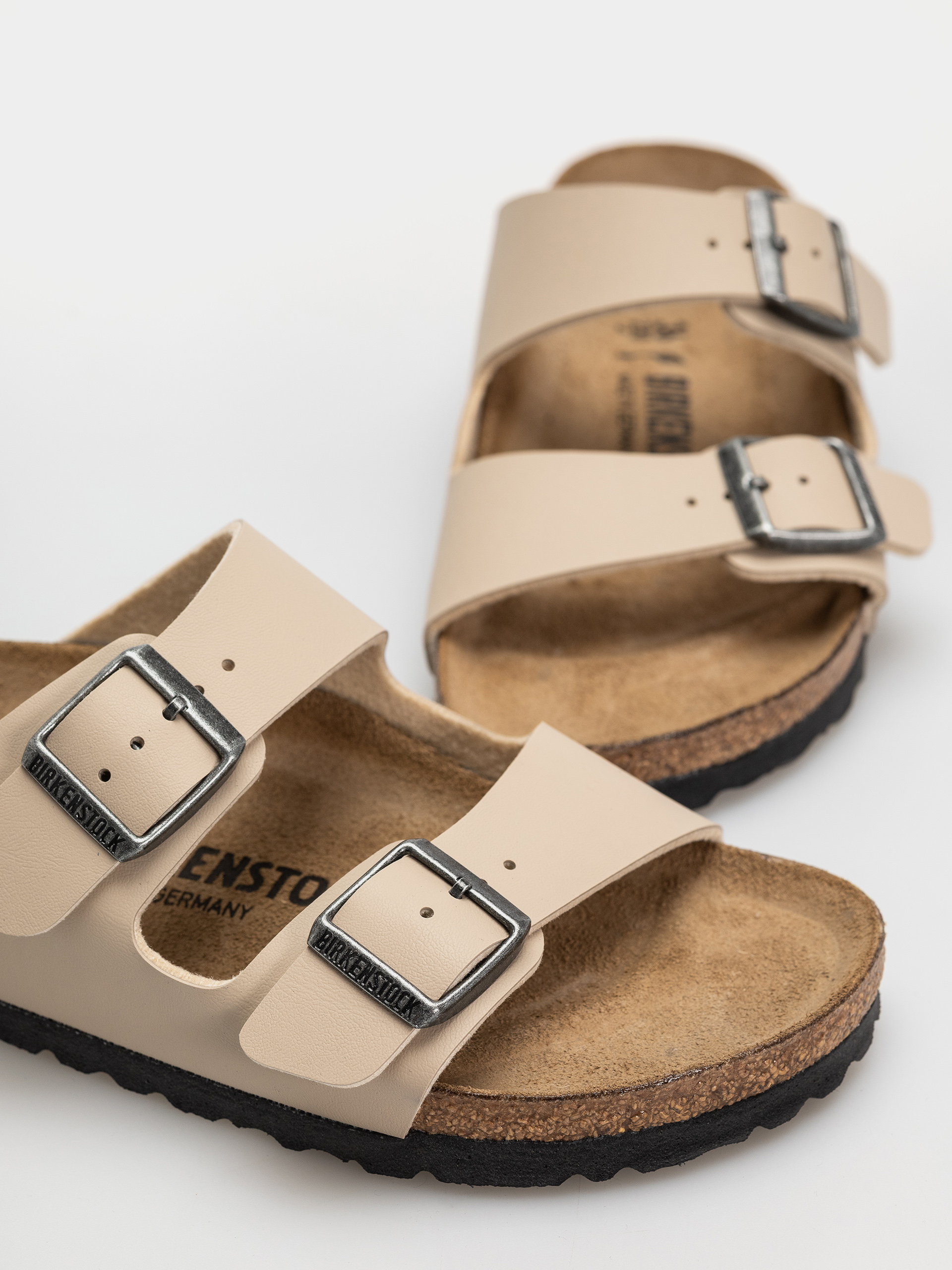Plážovky Birkenstock Arizona Birko Flor Narrow (sandcastle)