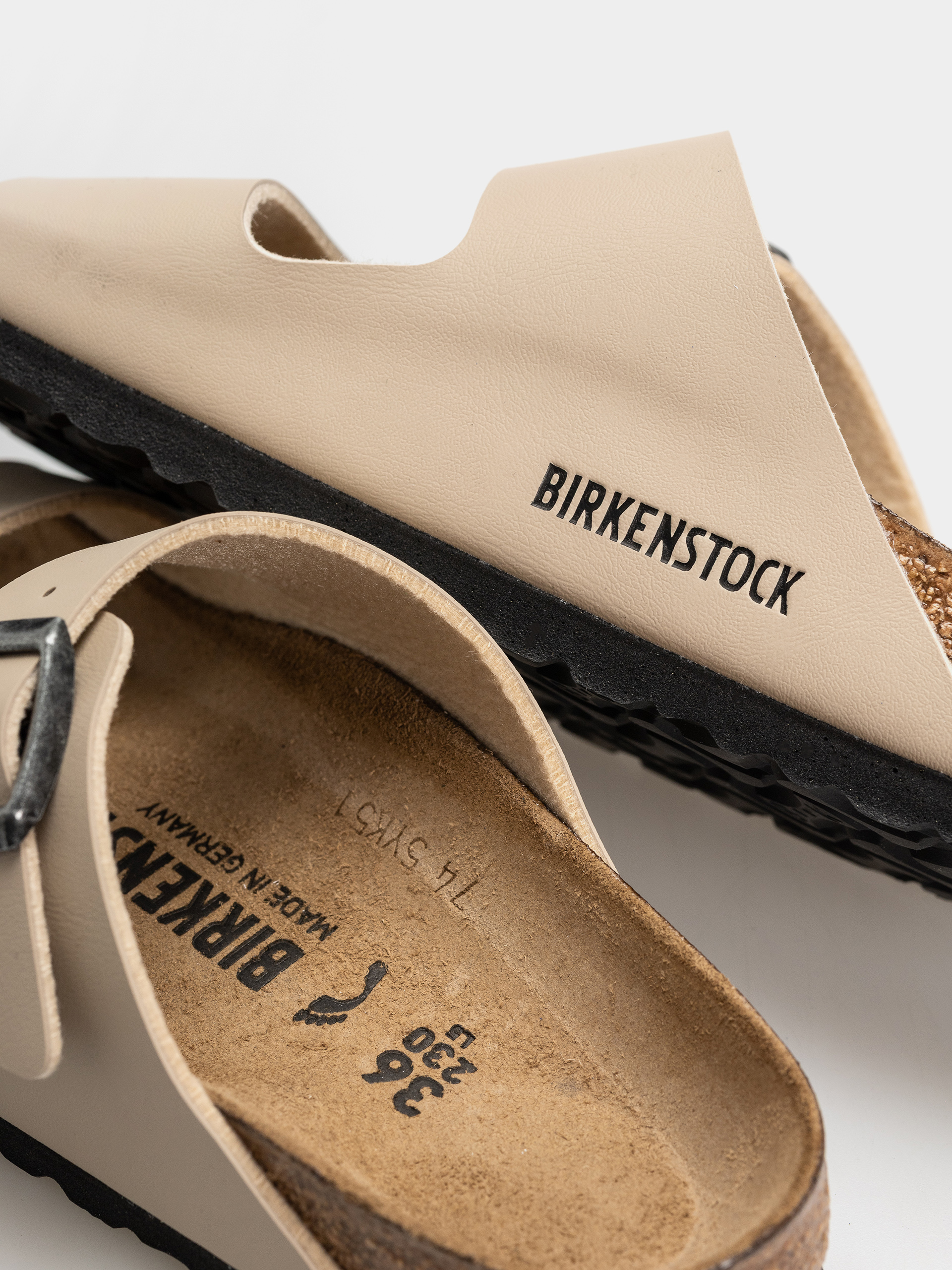 Plážovky Birkenstock Arizona Birko Flor Narrow (sandcastle)