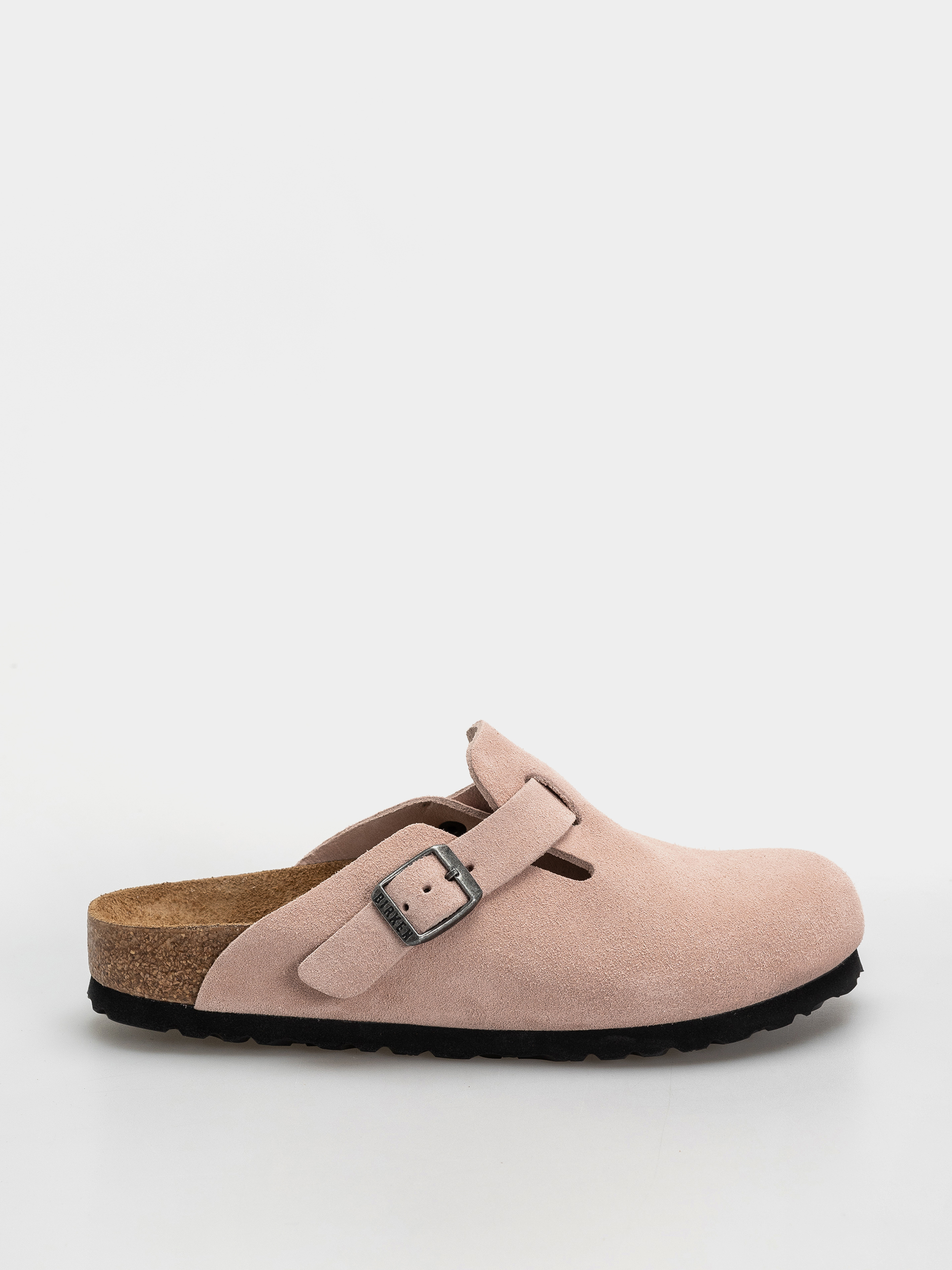 Plu00e1u017eovky Birkenstock Boston Suede Leather Narrow (pink clay)