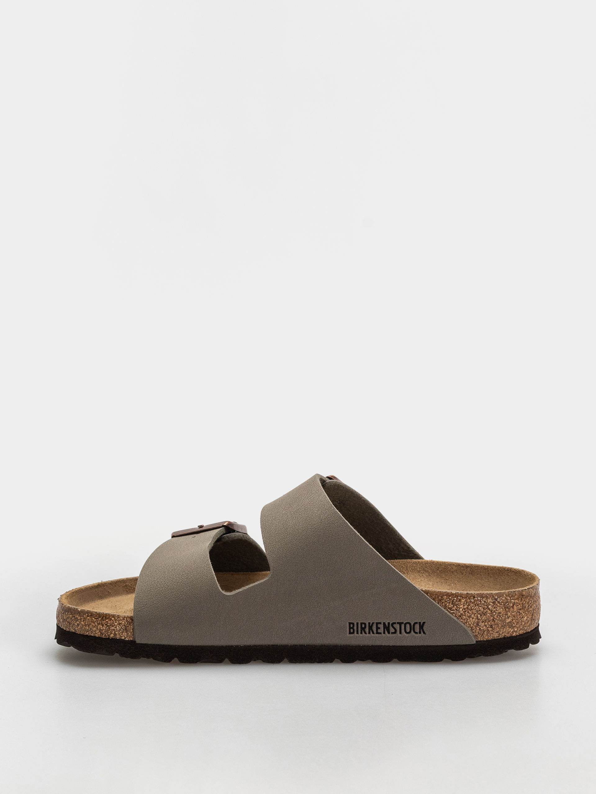 Plážovky Birkenstock Arizona Birkibuc Regular (stone)