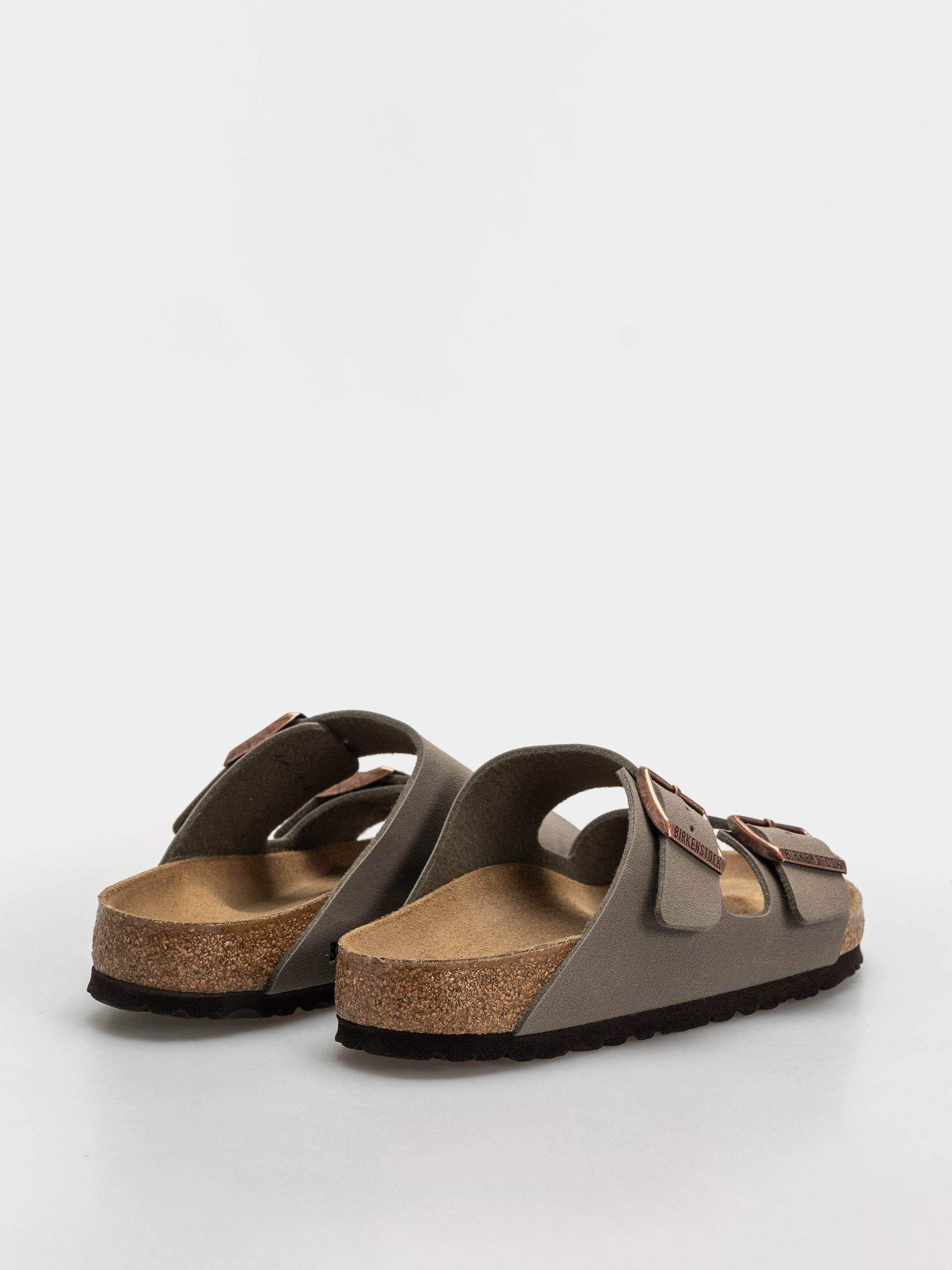 Plážovky Birkenstock Arizona Birkibuc Regular (stone)