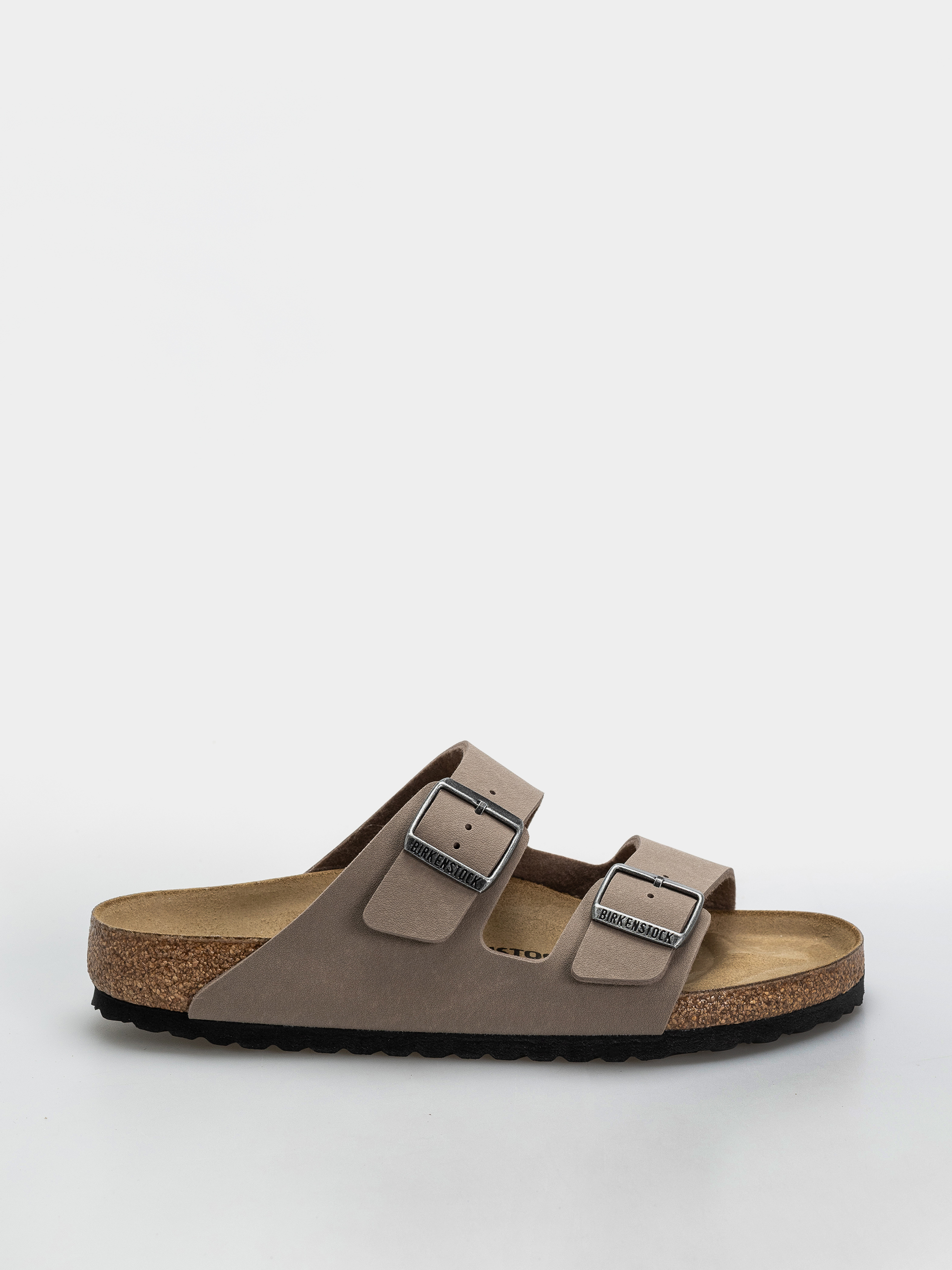 Plu00e1u017eovky Birkenstock Arizona Birkibuc Regular (gray taupe)