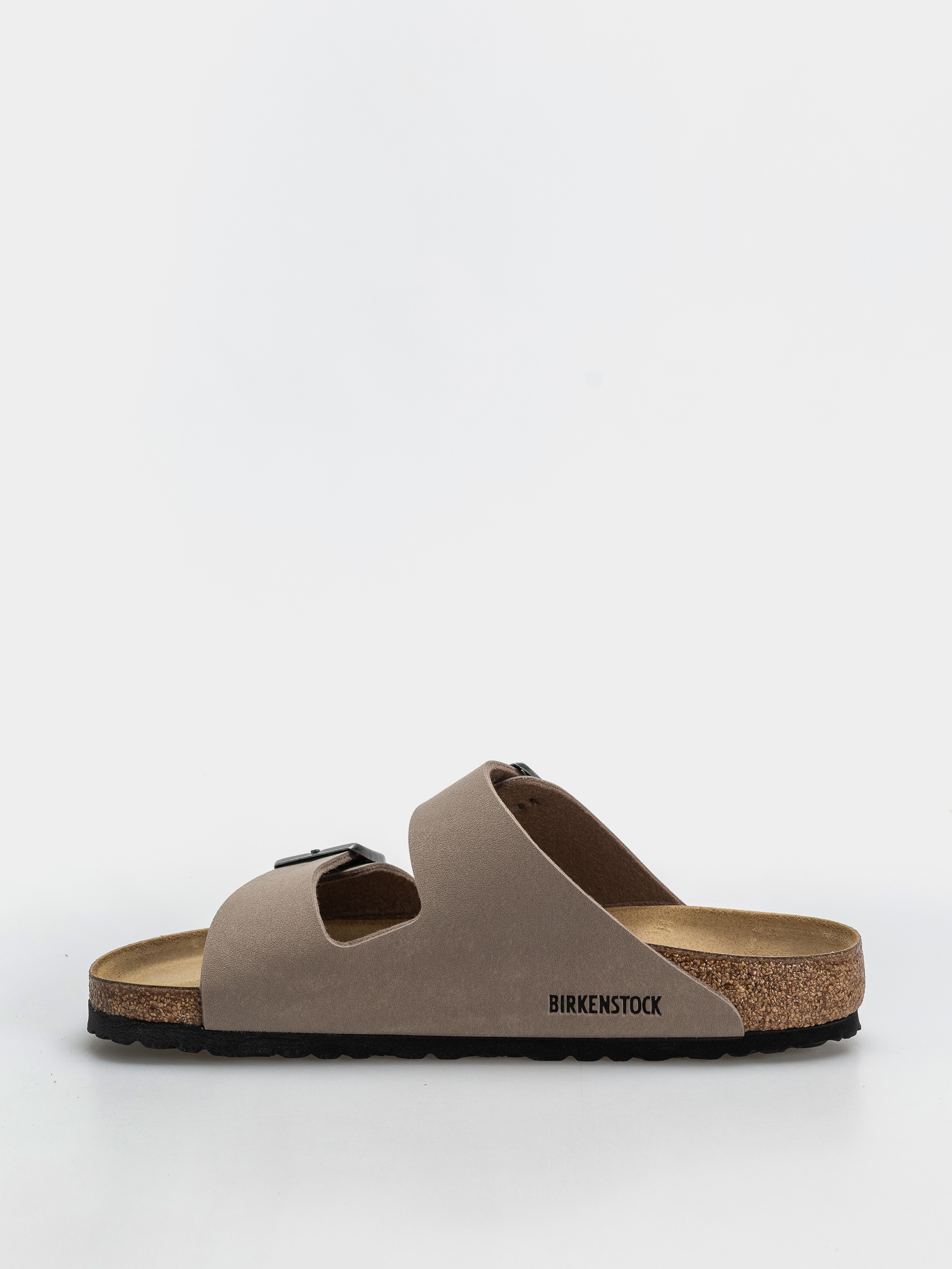 Plážovky Birkenstock Arizona Birkibuc Regular (gray taupe)