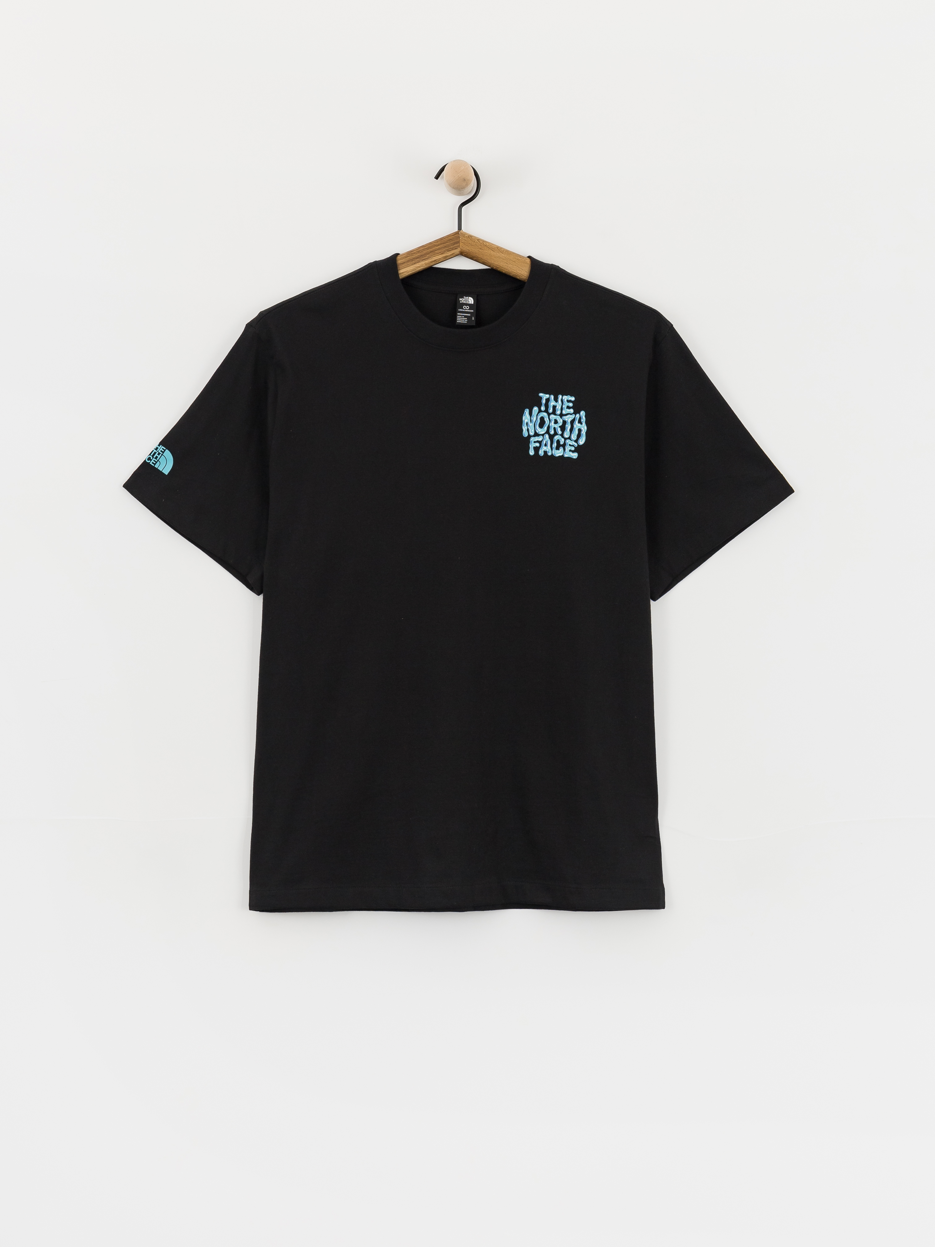 Tričko The North Face Drip Logo Relaxed (tnf black)