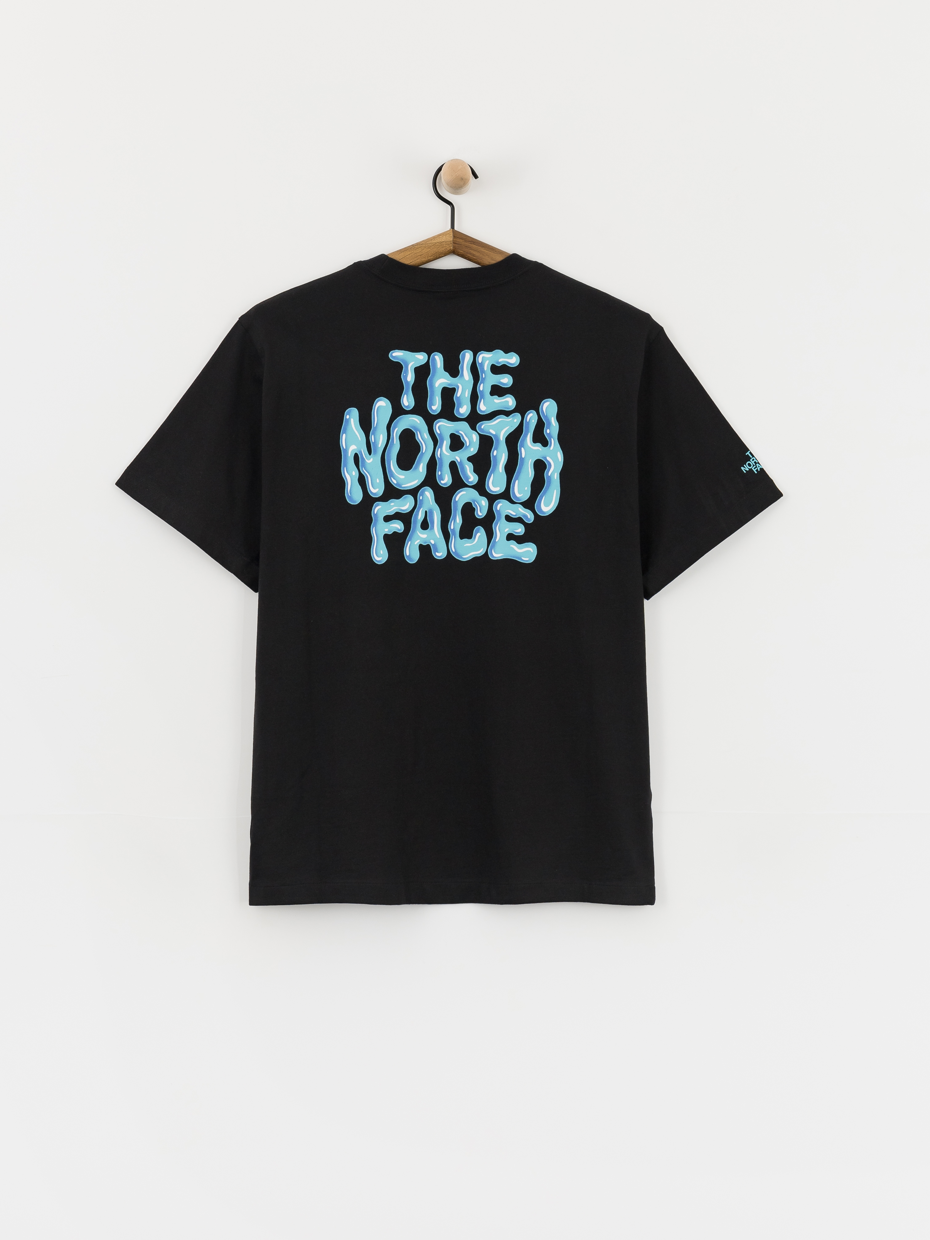 Tričko The North Face Drip Logo Relaxed (tnf black)