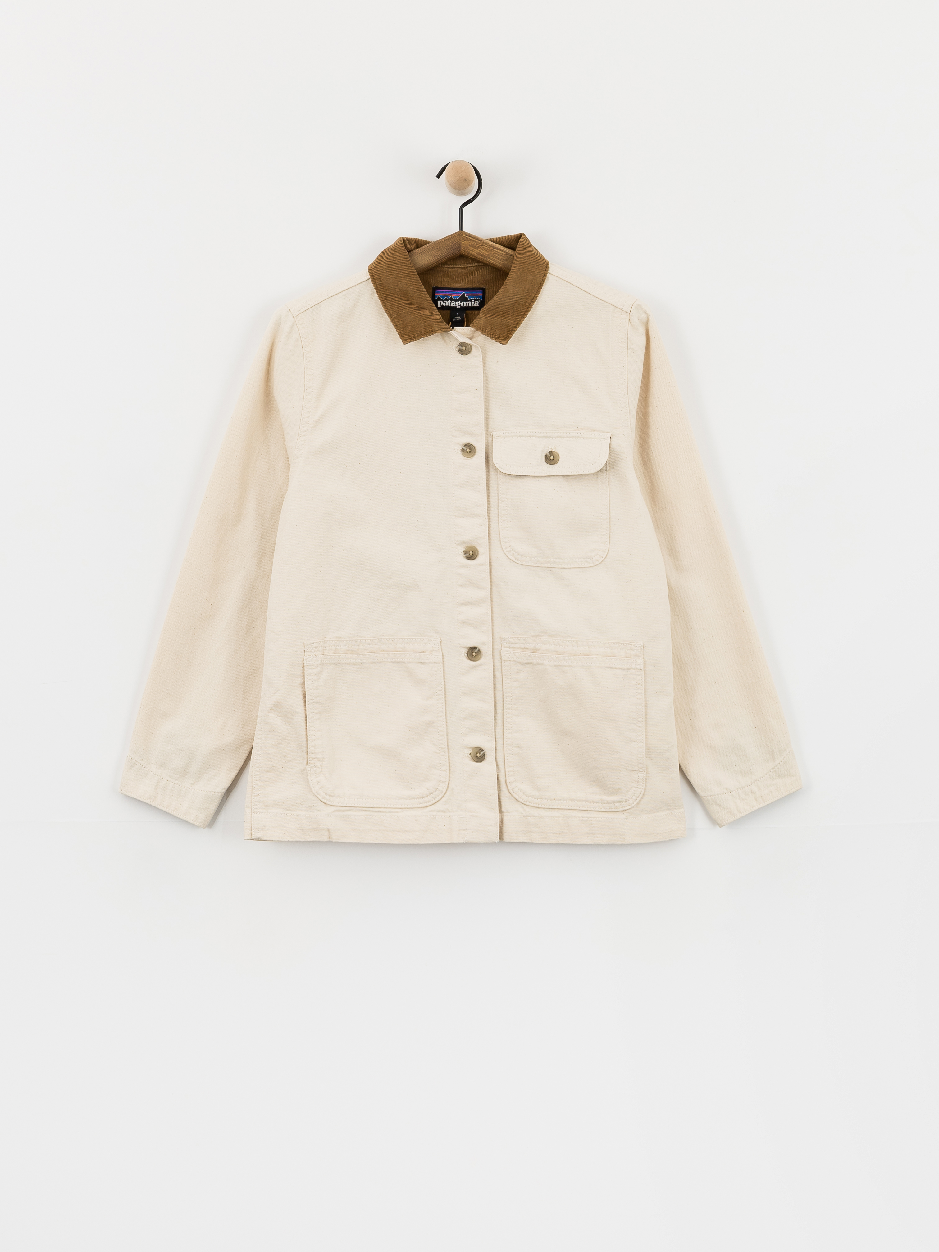 Bunda Patagonia Point Reyes Coat Wmn (undyed natural)
