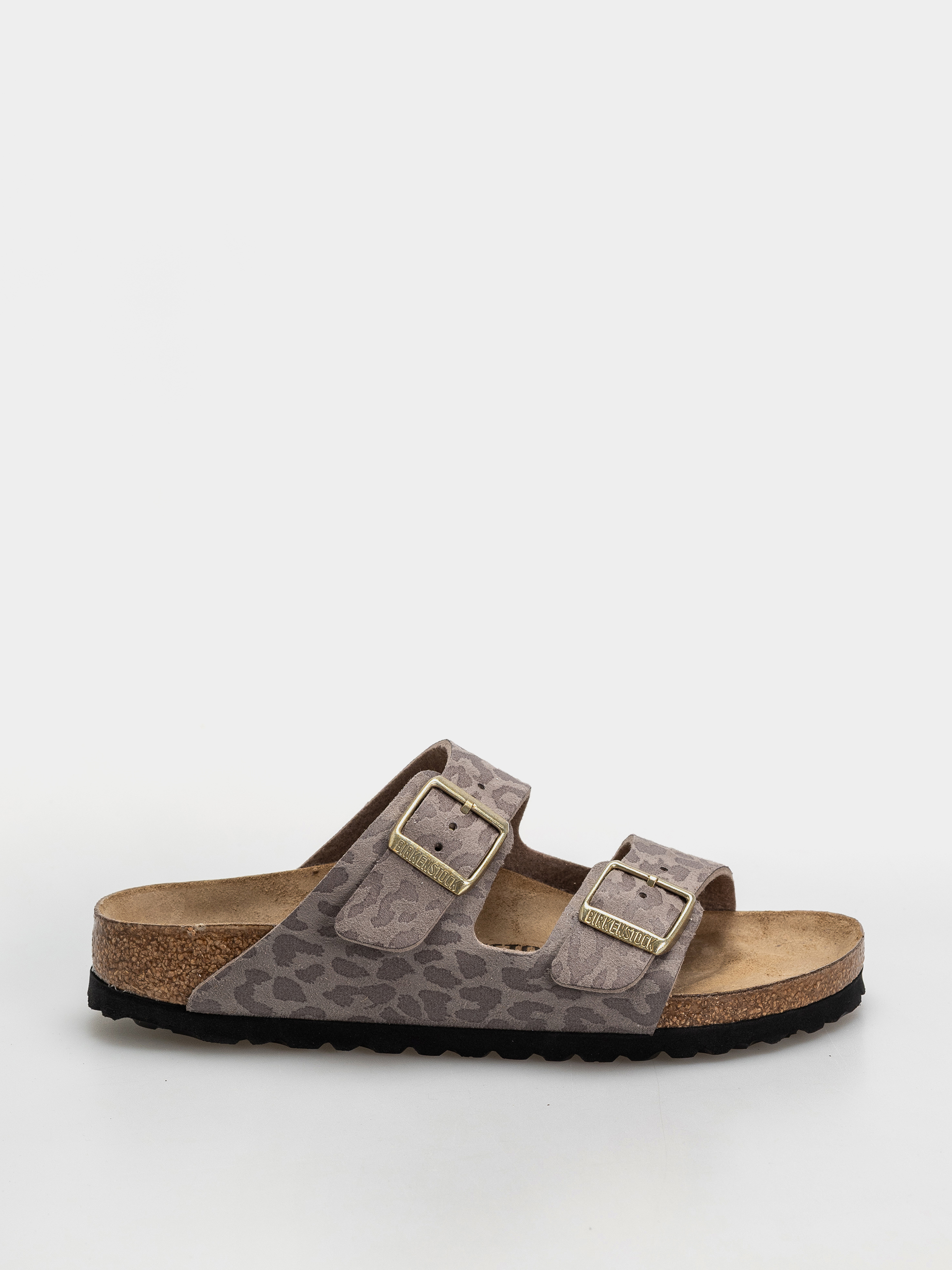 Plážovky Birkenstock Arizona Synthetics Narrow Wmn (syn leo grey taupe)