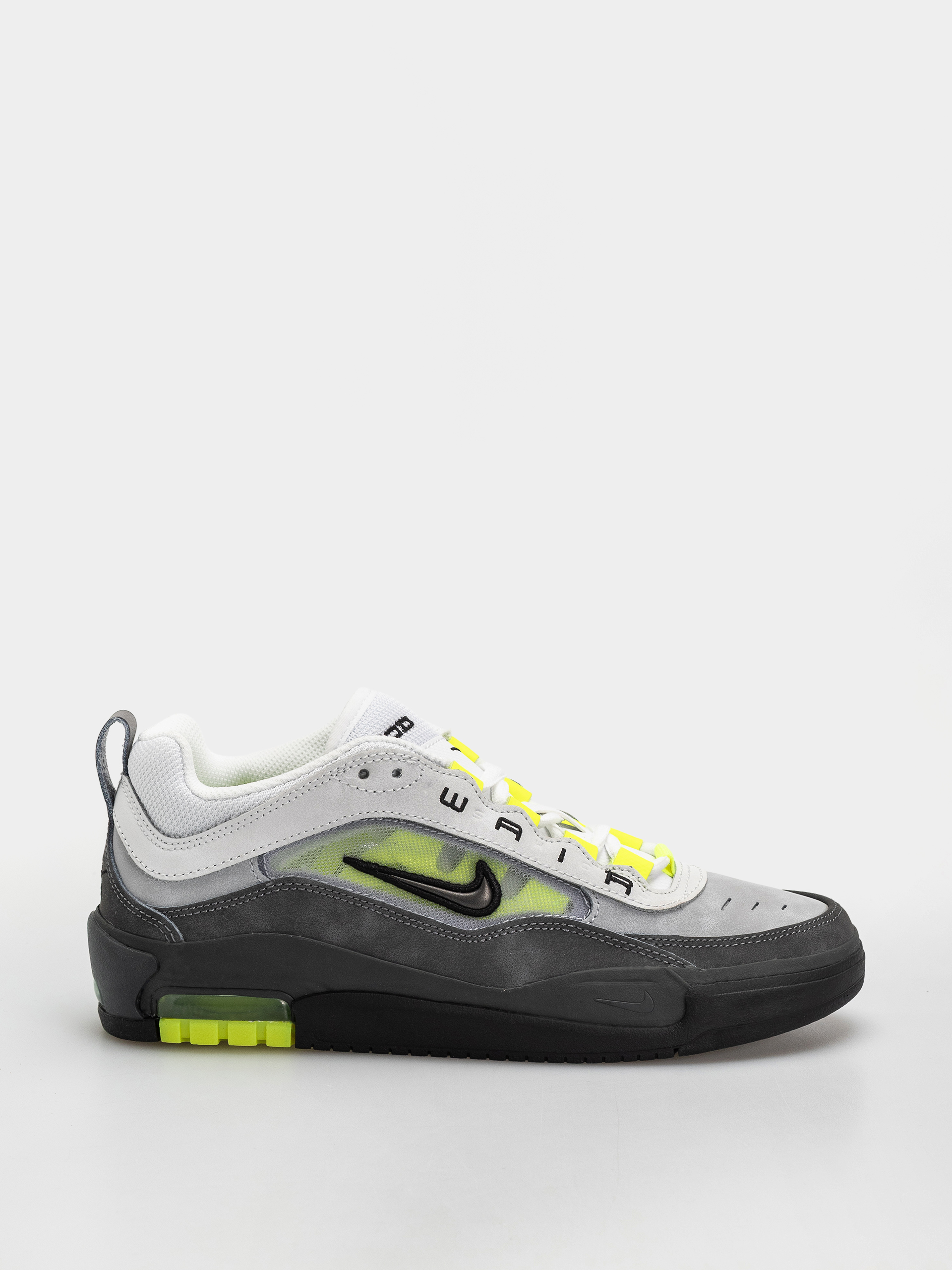 Boty Nike SB Air Max Ishod (black/neon yellow anthracite lt graphite)