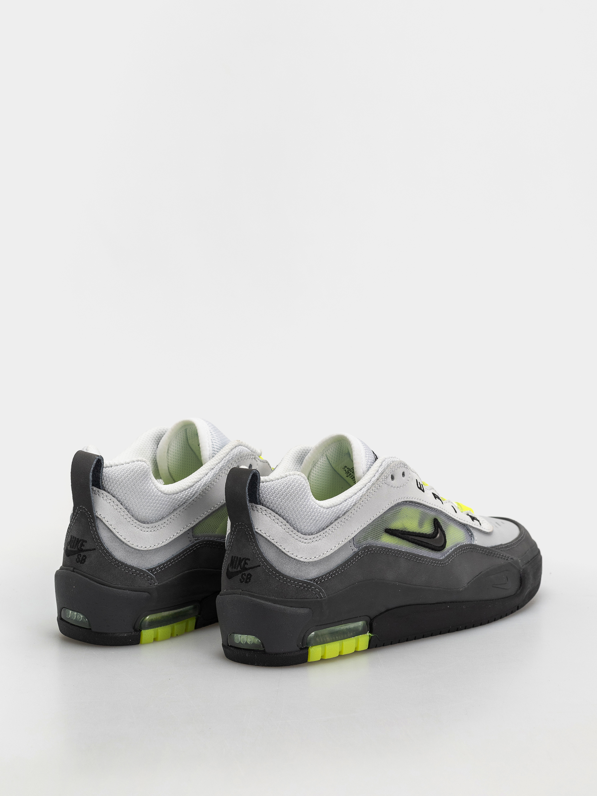 Boty Nike SB Air Max Ishod (black/neon yellow anthracite lt graphite)