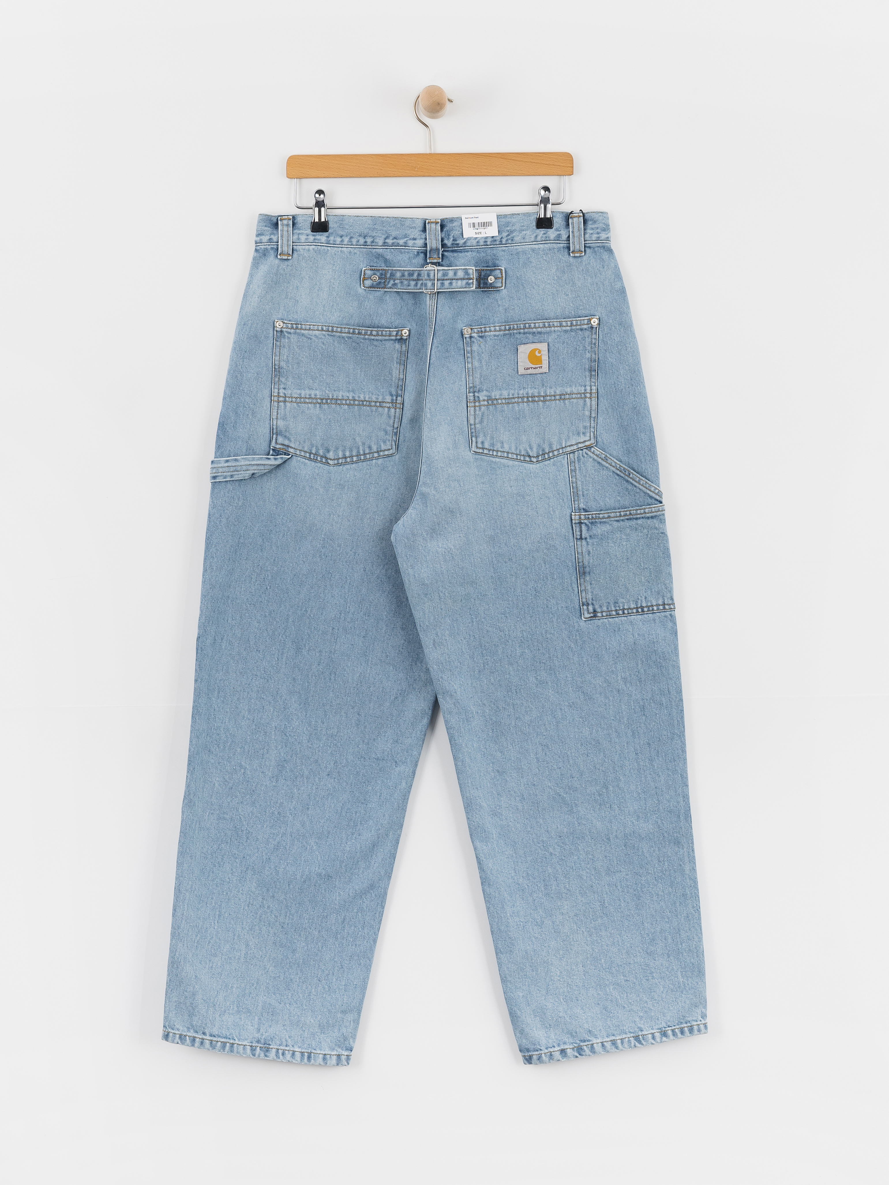 Kalhoty Carhartt WIP Belmont (blue heavy worn bleached)