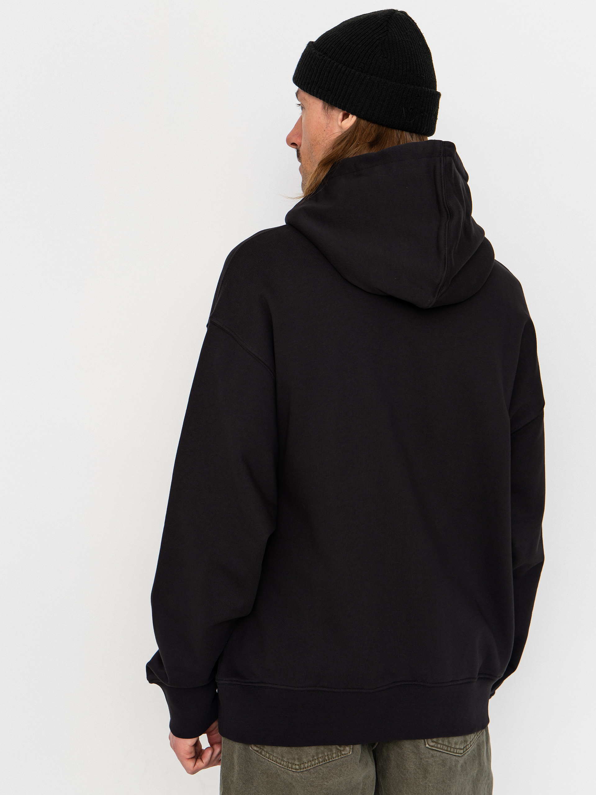 Mikina s kapucí Vans Blocked Box HD (black)