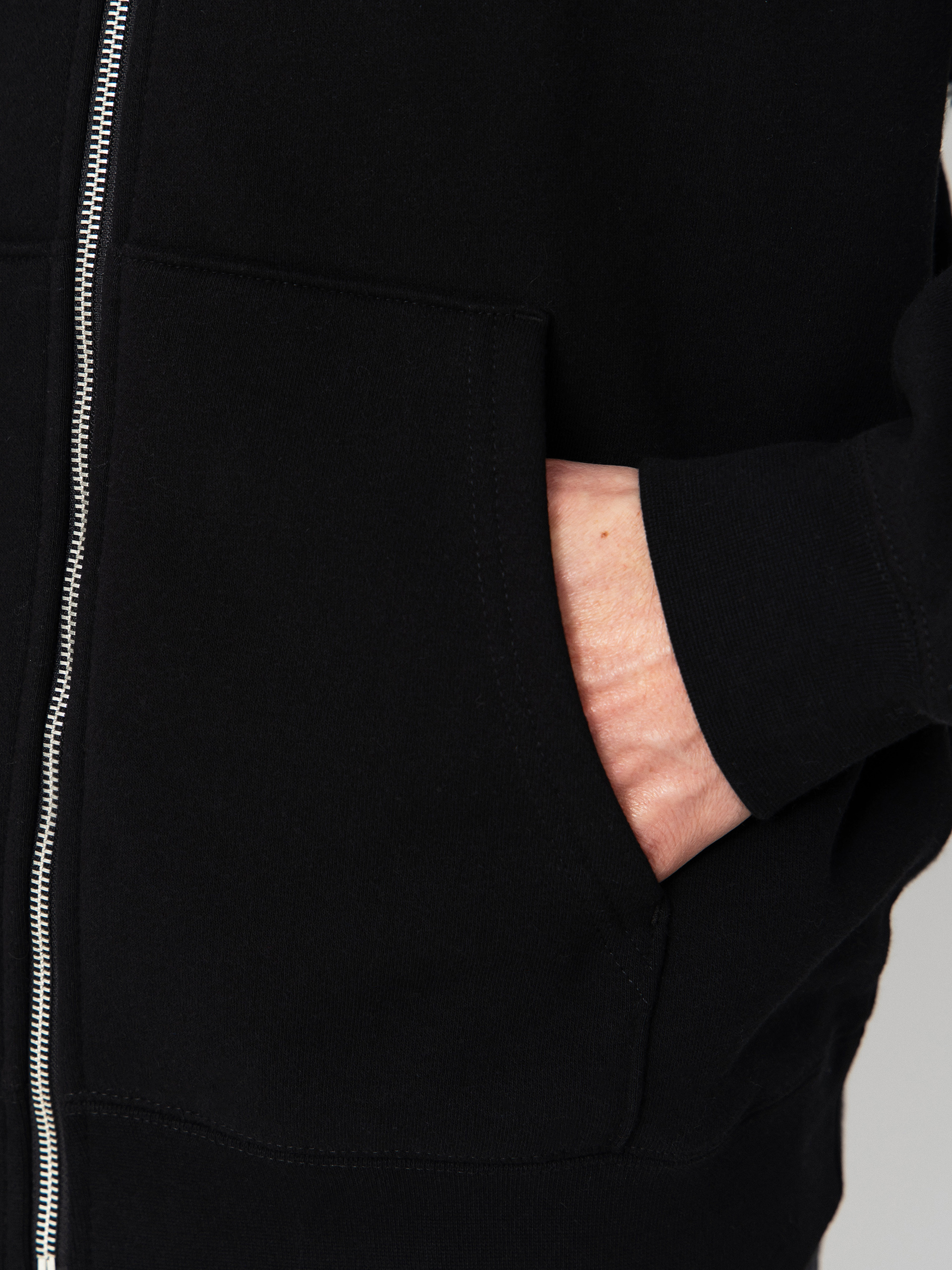 Mikina s kapucí OBEY Oval ZHD (black)