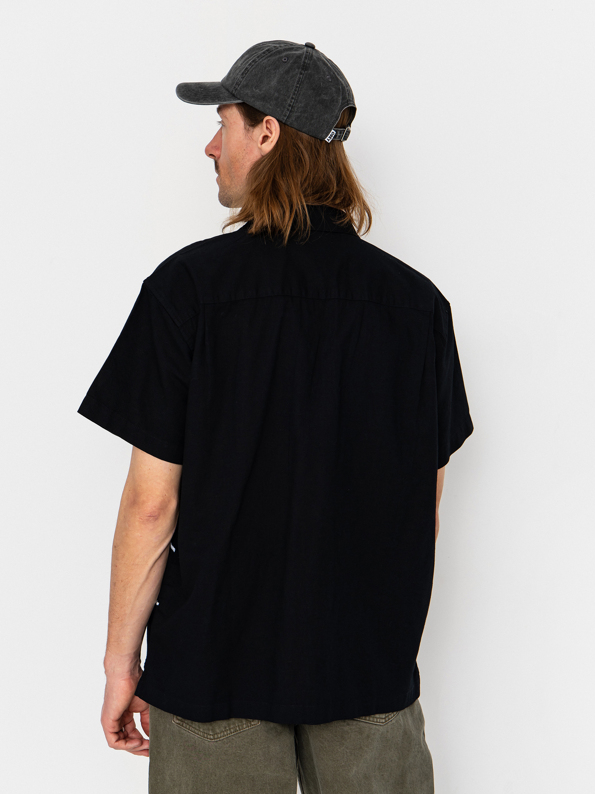 Košile OBEY Cliff (black)