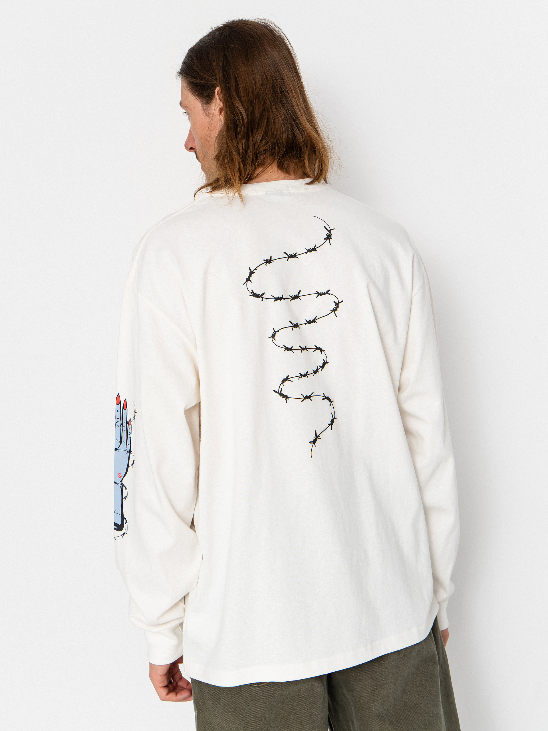 Triko Vans Lx Dayana Zombie Hand (egret)