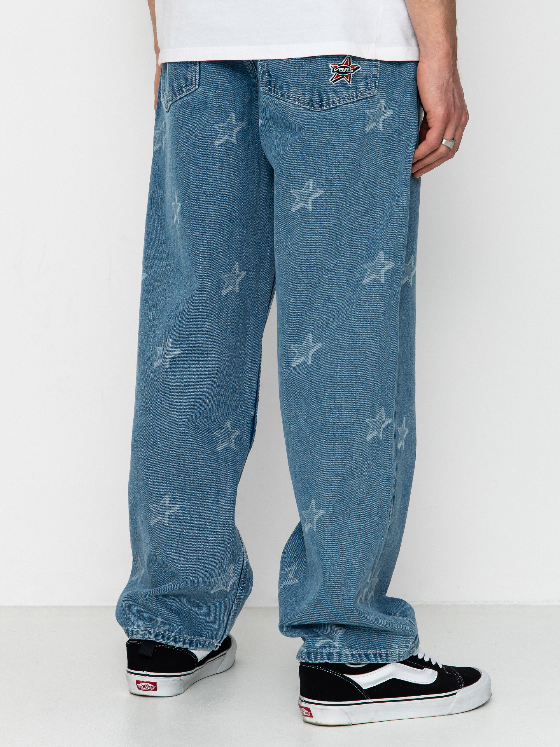Kalhoty Vans Check 5 Baggy Denim (stonewash/blue)