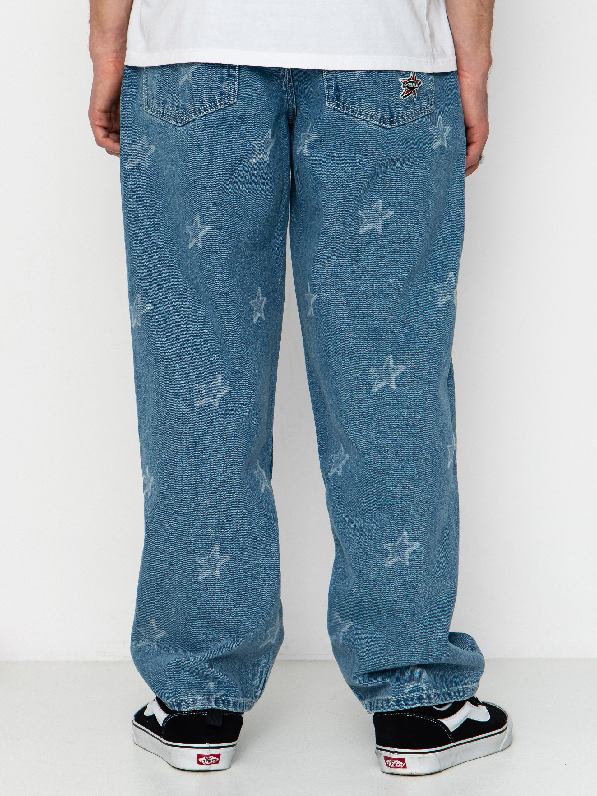 Kalhoty Vans Check 5 Baggy Denim (stonewash/blue)
