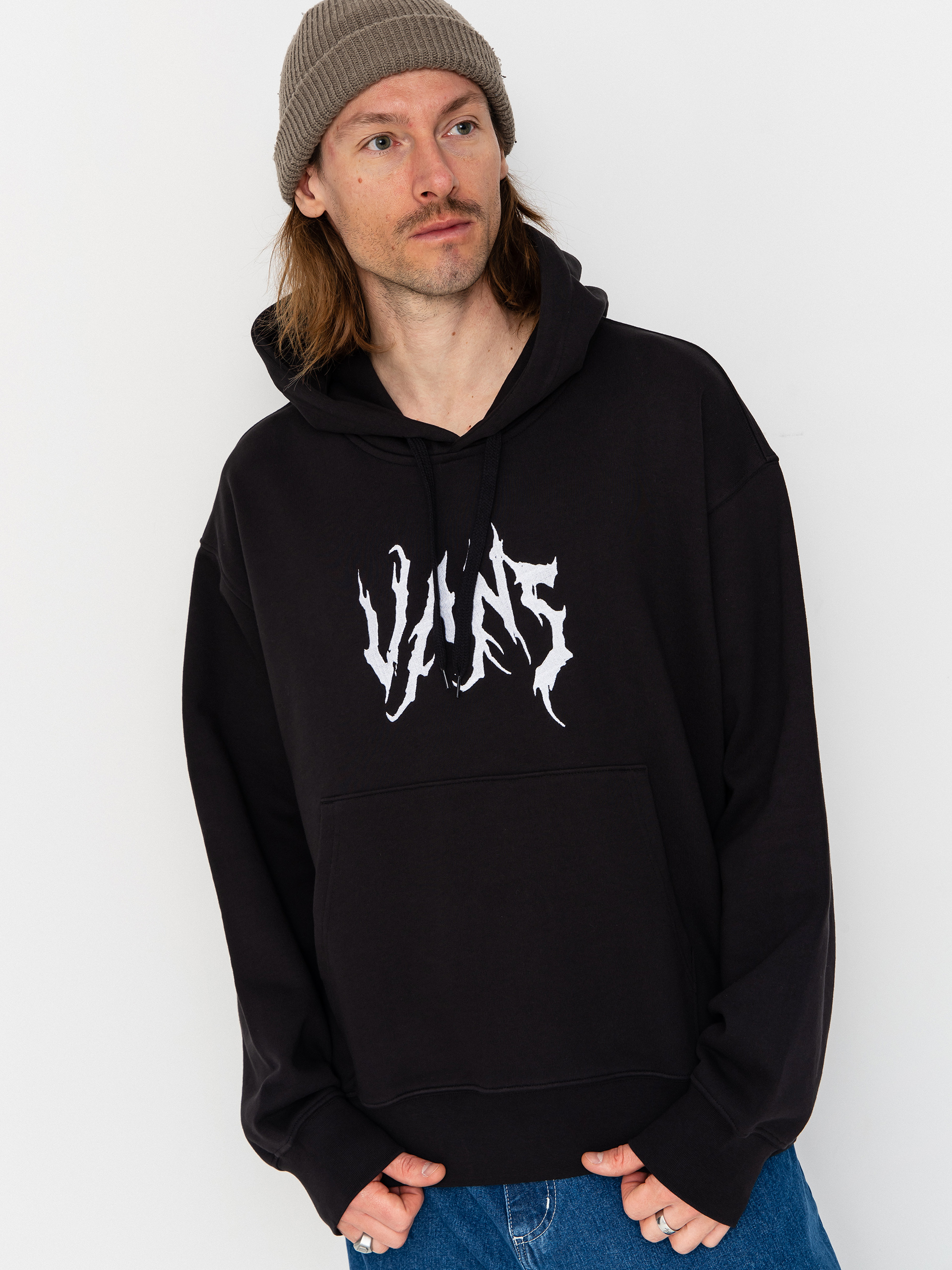 Mikina s kapucí Vans They Are Just Shoes Loose HD