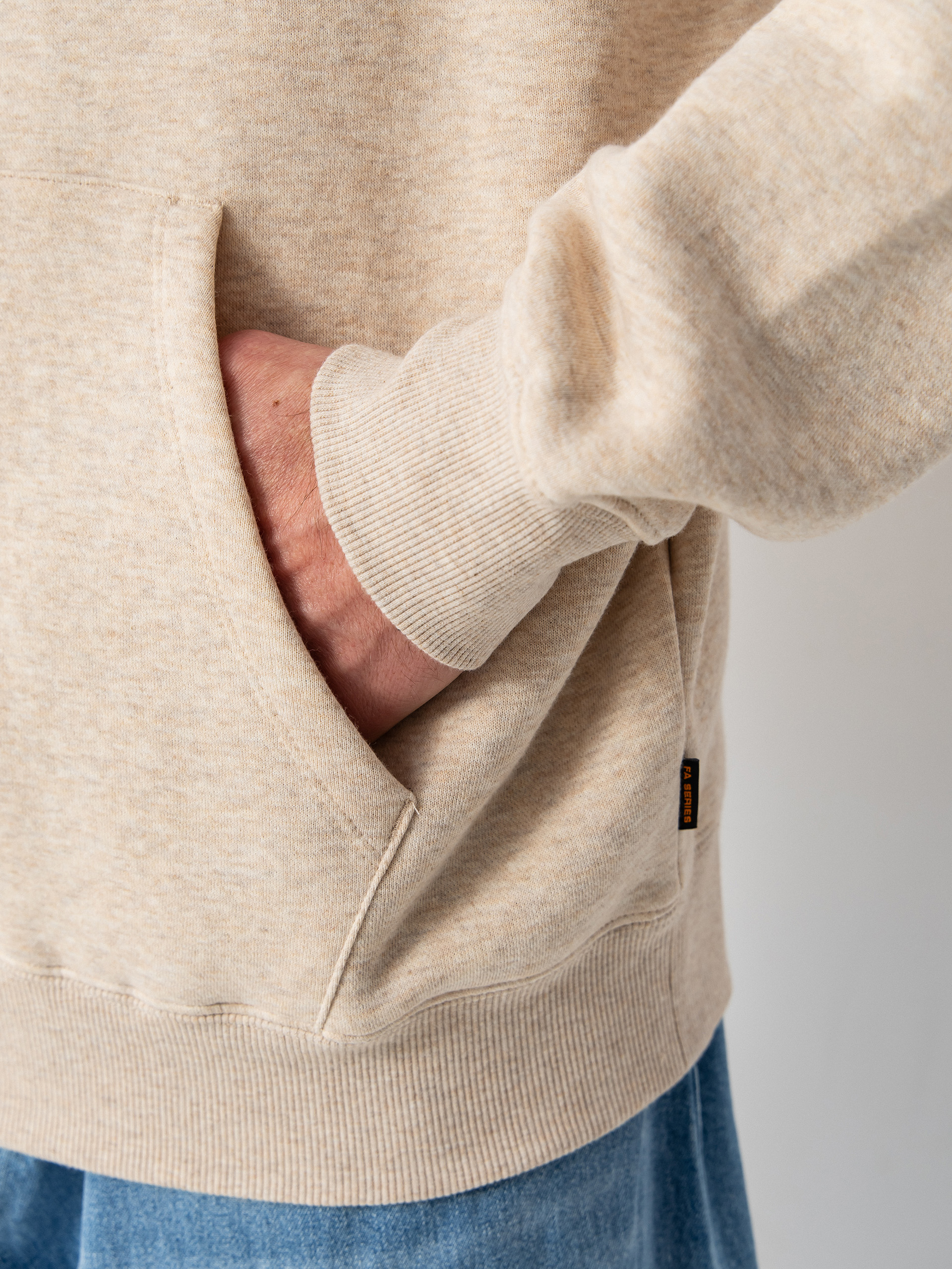 Mikina s kapucí Volcom Fa Mickey Mason HD (dust heather)