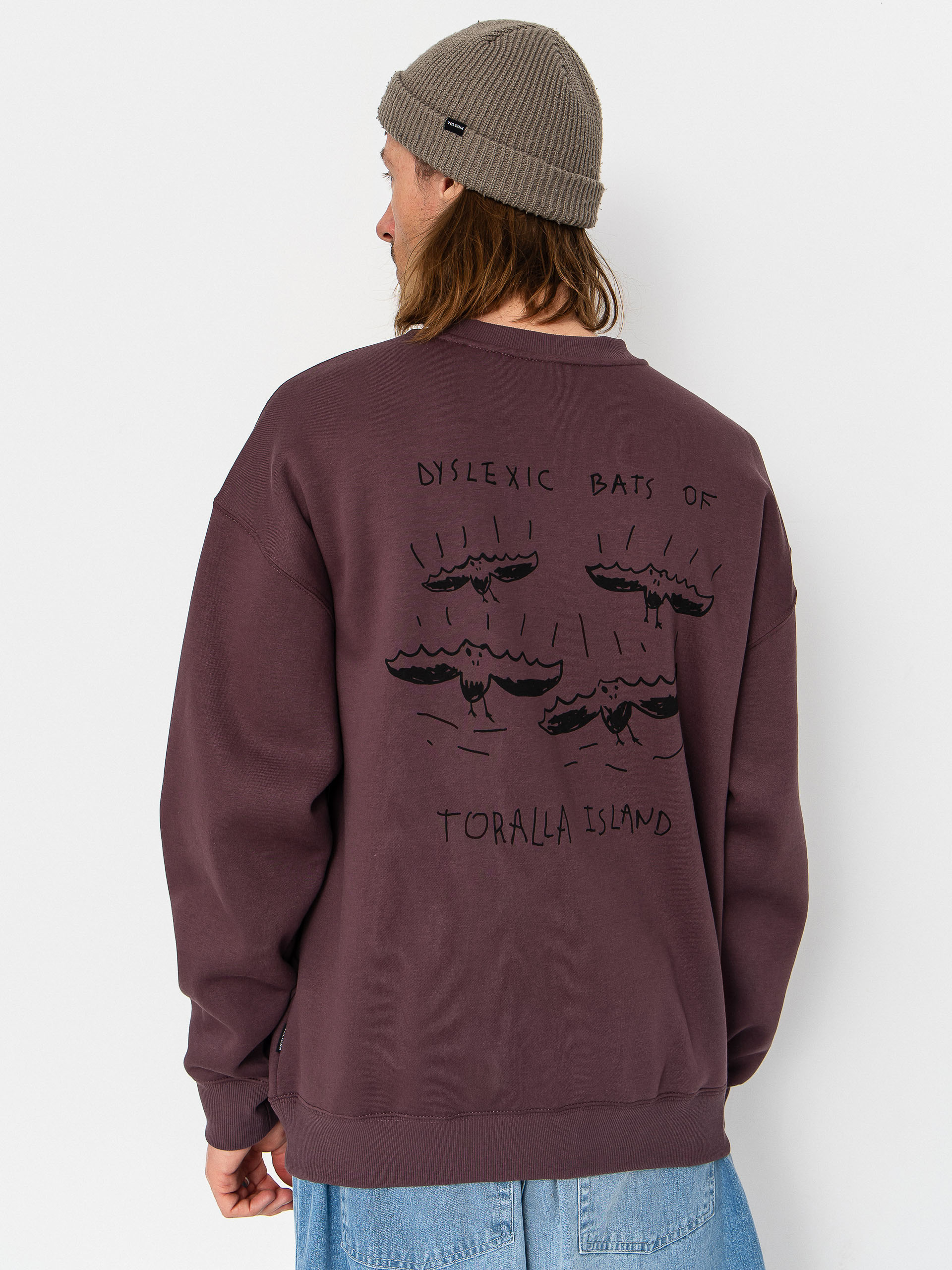 Mikina Volcom Fa Gony Zubizarreta Crew (pistol punch)