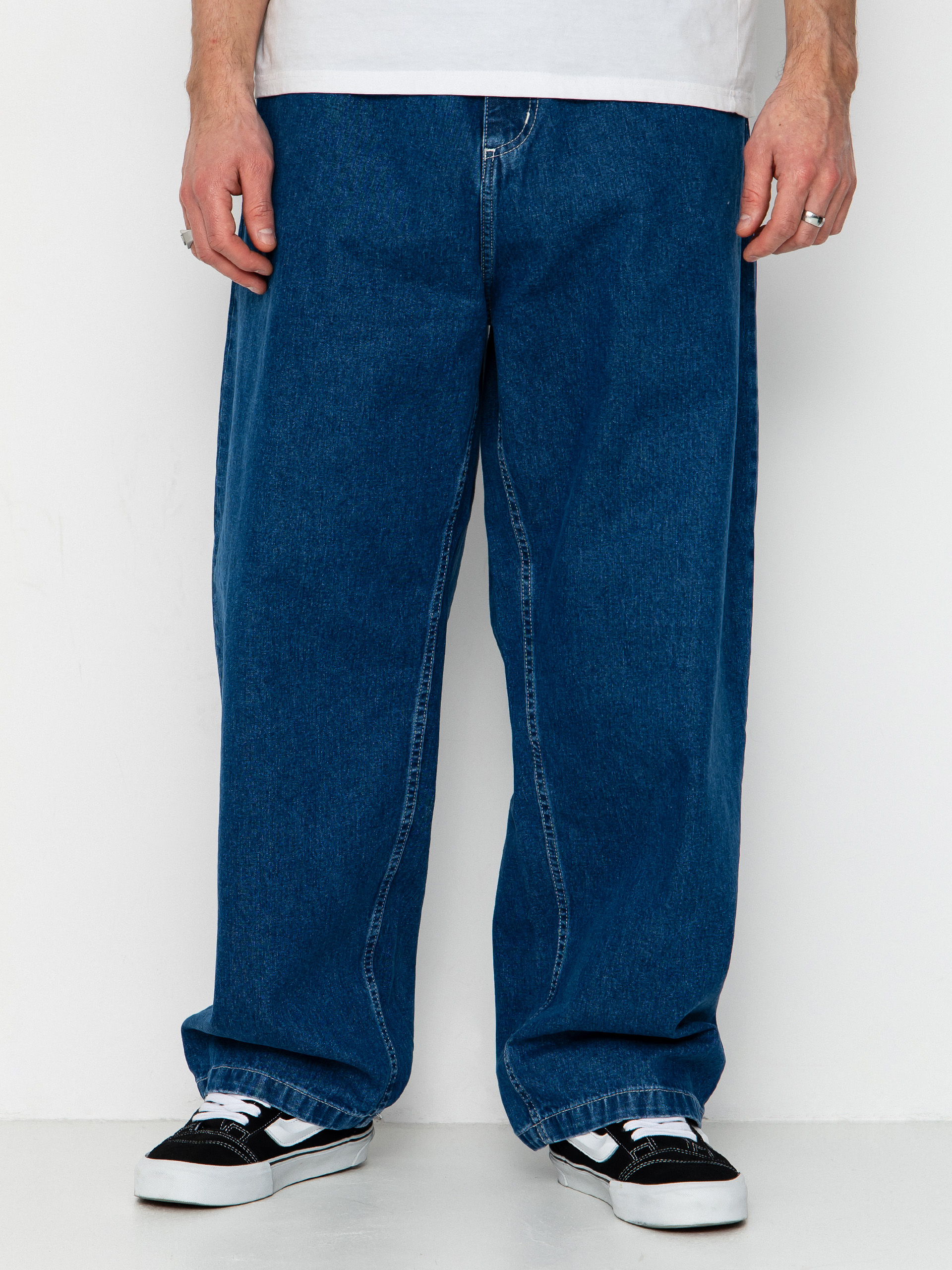 Kalhoty Carhartt WIP Brandon (blue stone washed)