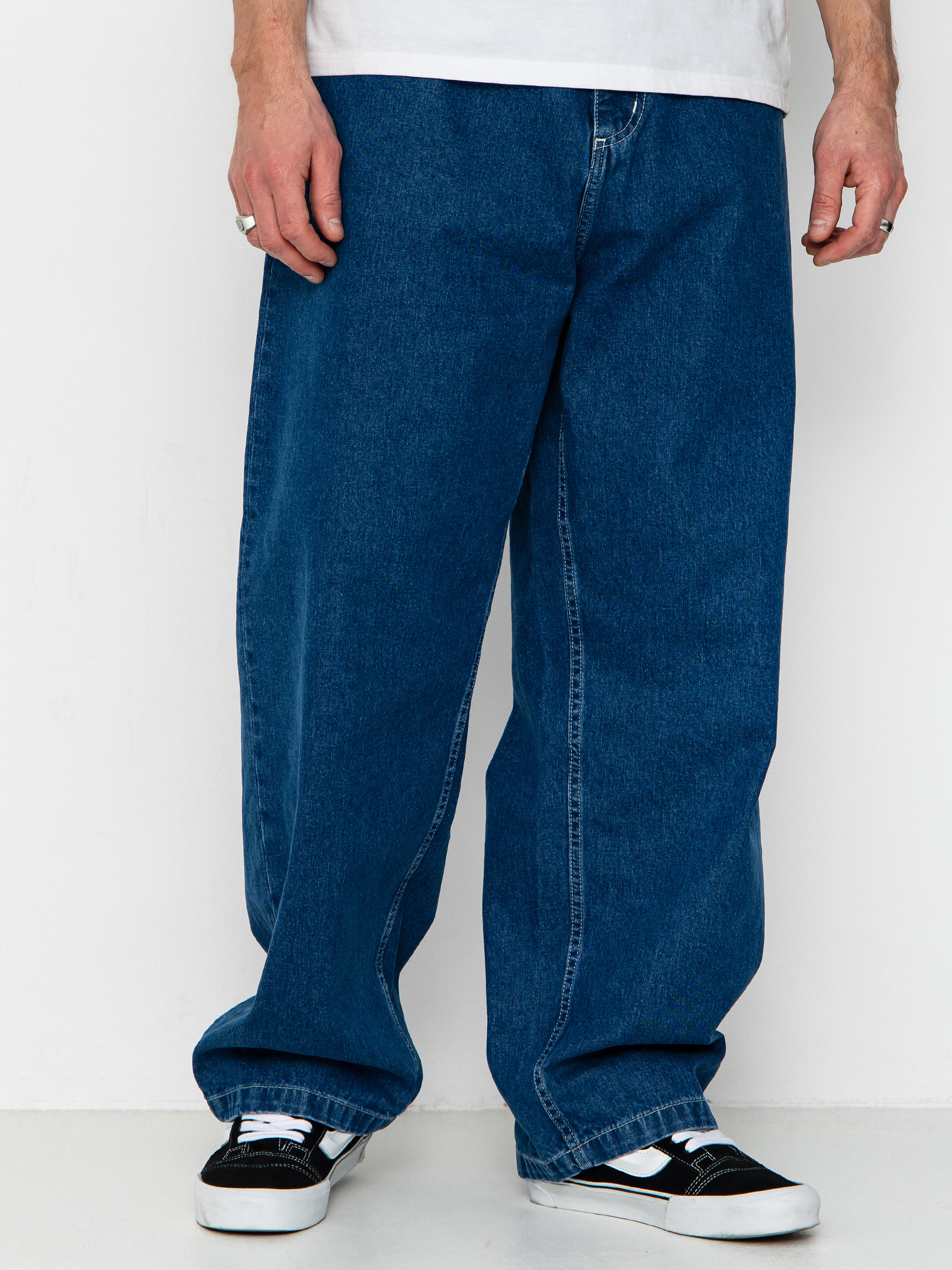 Kalhoty Carhartt WIP Brandon (blue stone washed)