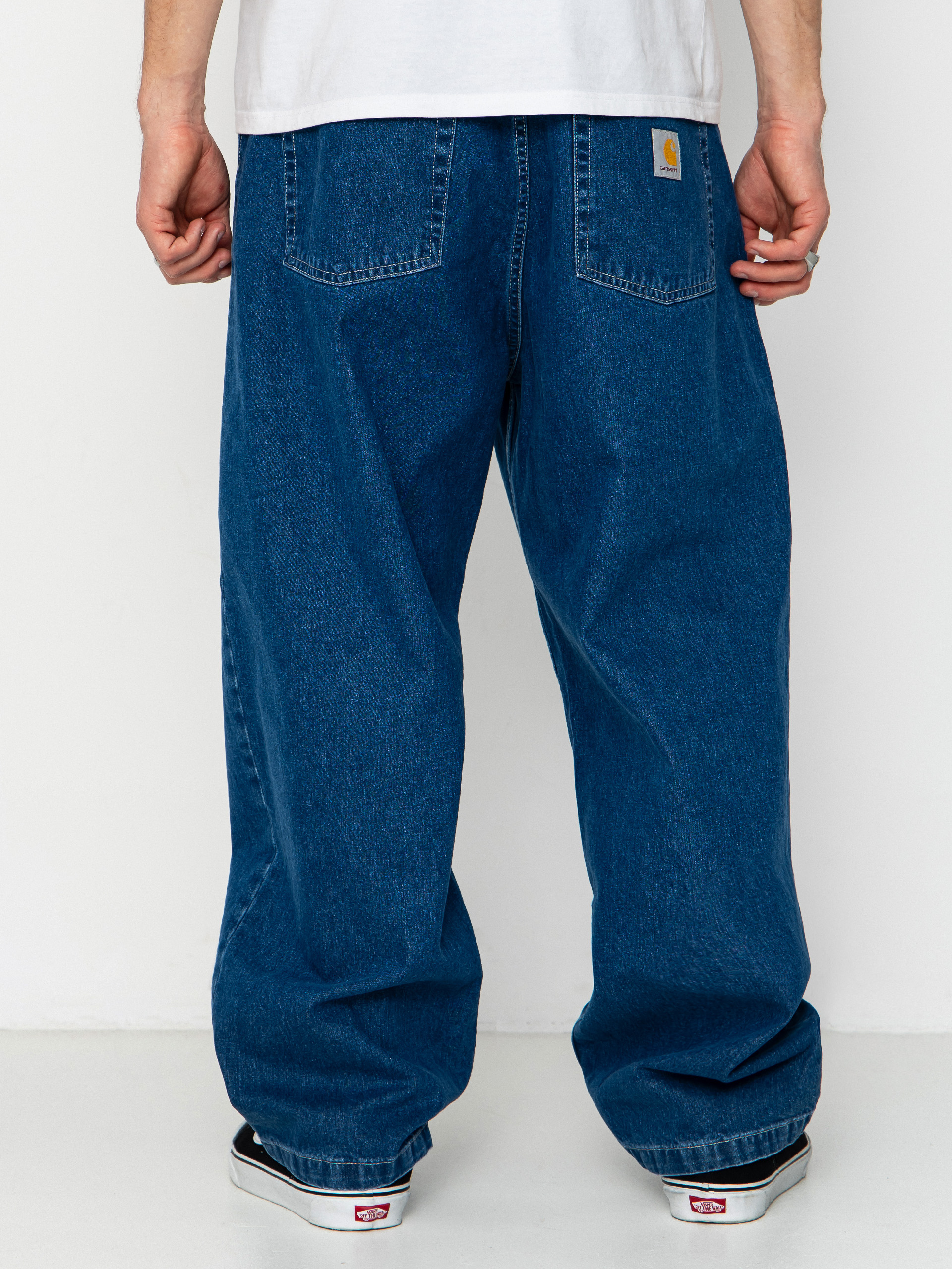 Kalhoty Carhartt WIP Brandon (blue stone washed)