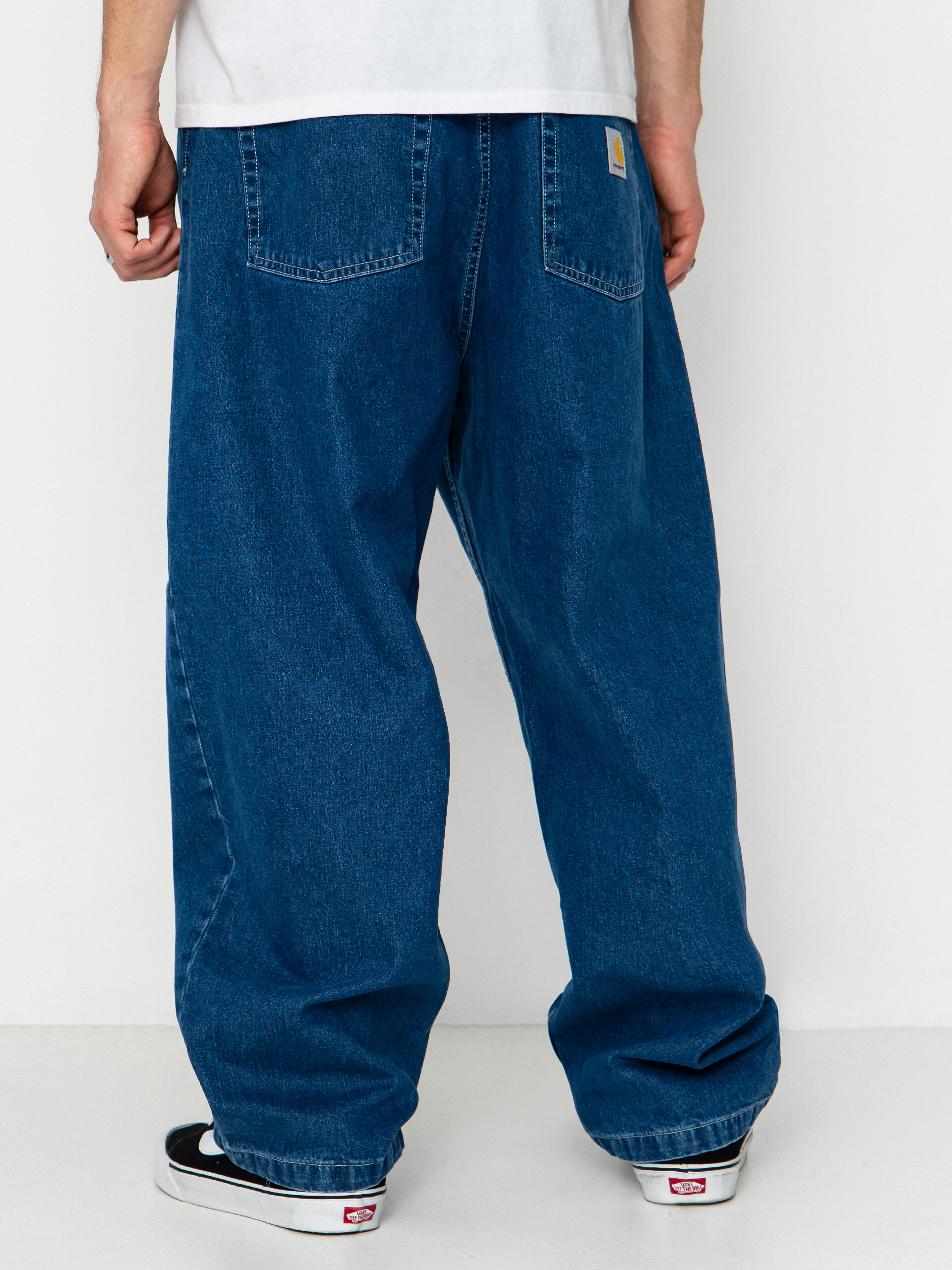 Kalhoty Carhartt WIP Brandon (blue stone washed)