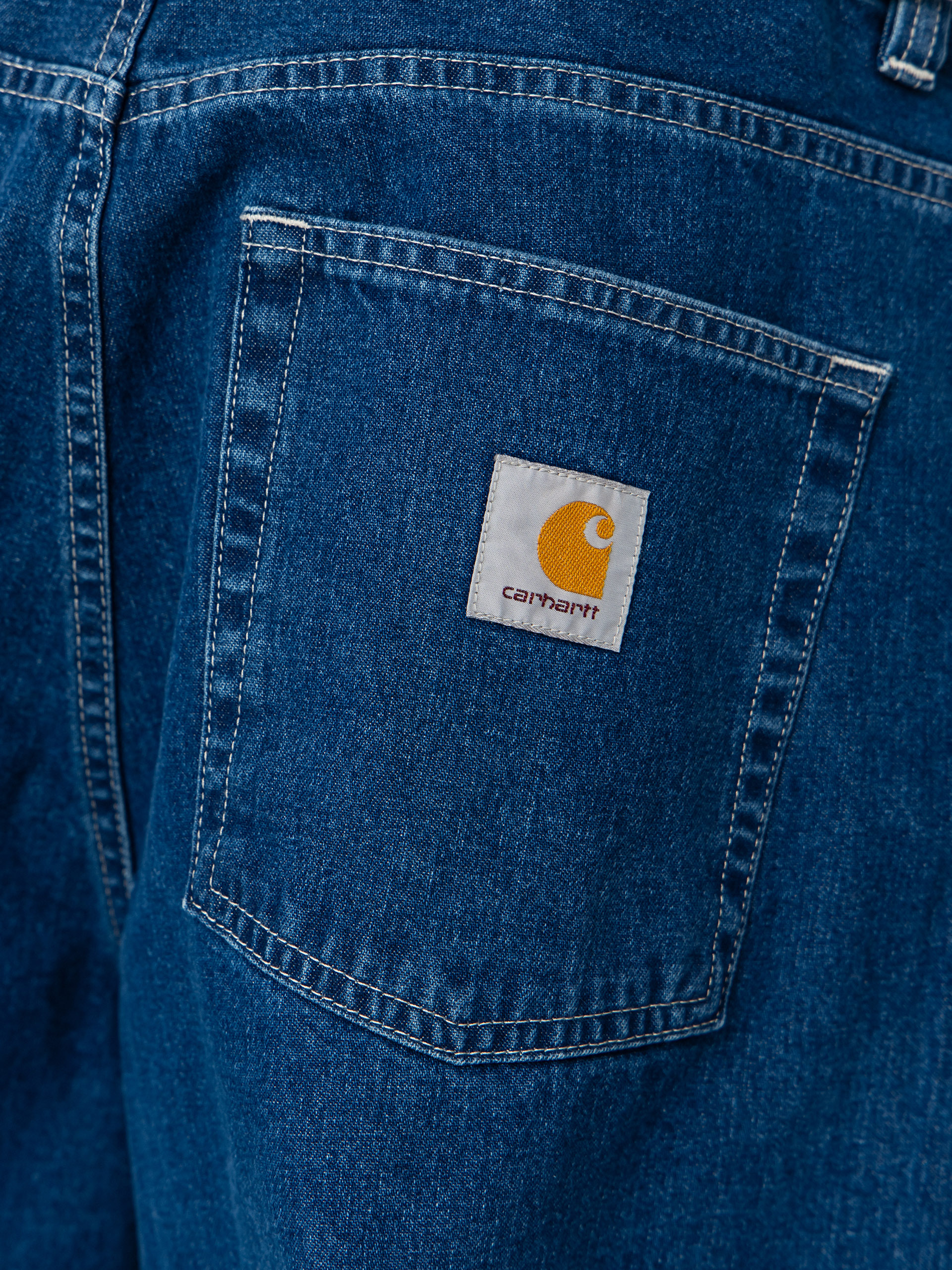 Kalhoty Carhartt WIP Brandon (blue stone washed)