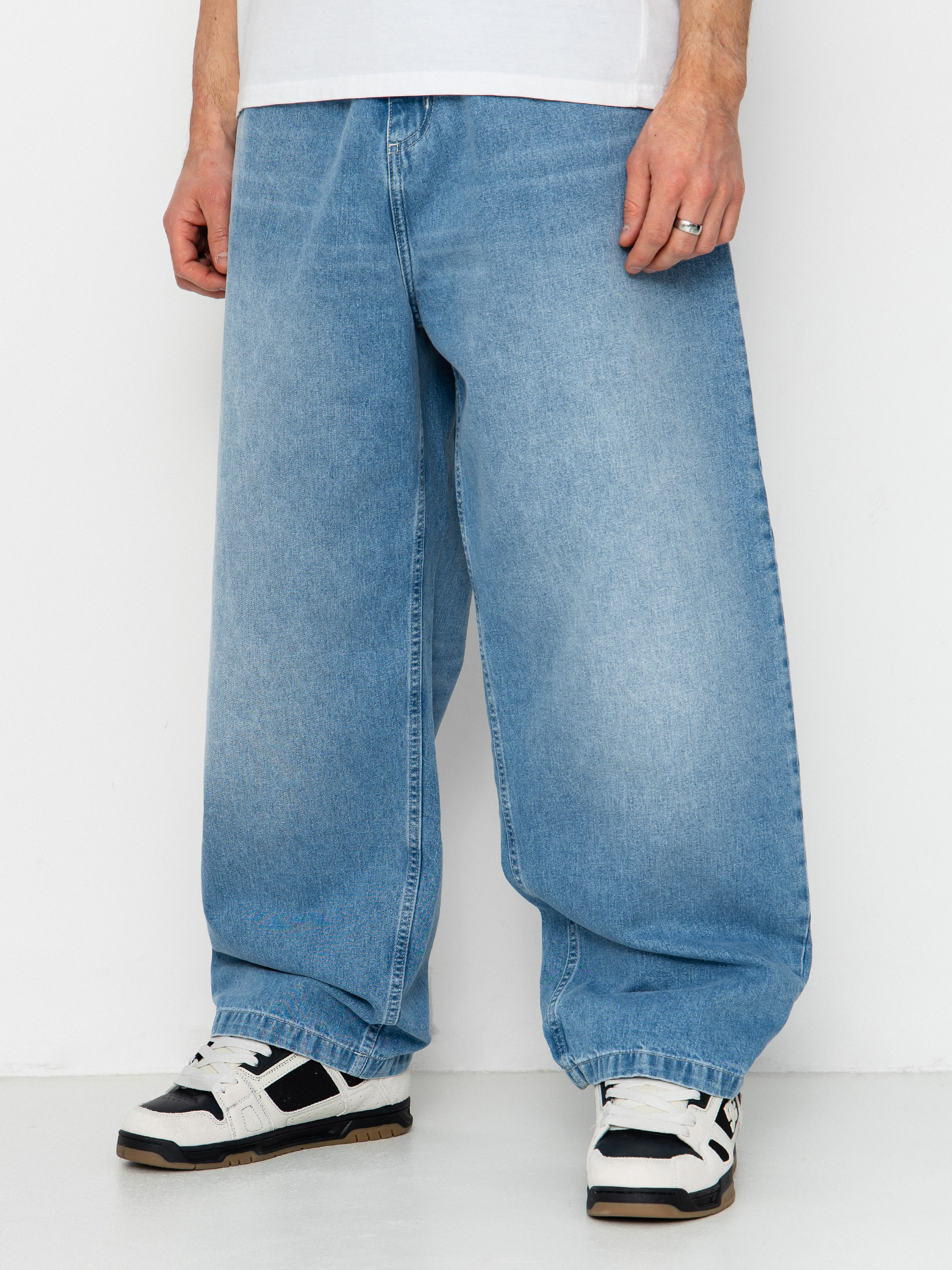 Kalhoty Carhartt WIP Brandon (blue light true washed)