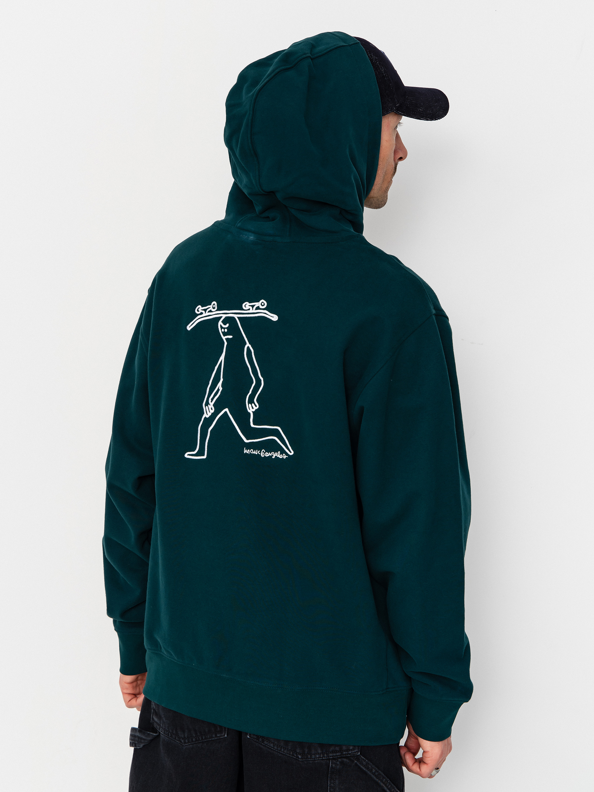 Mikina s kapucí adidas Gonz Head HD (aurivy/black)