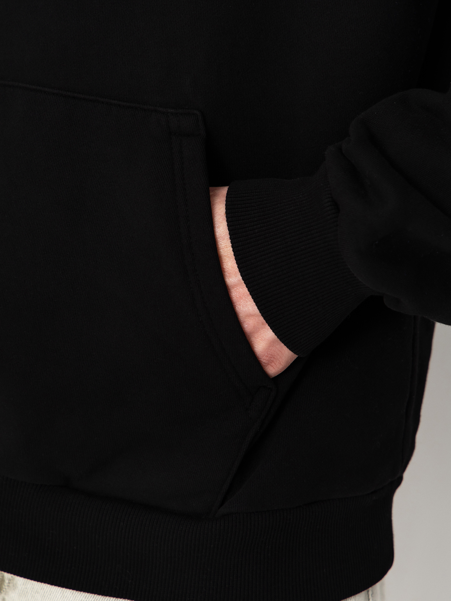 Mikina s kapucí Primitive Creeper HD (black)