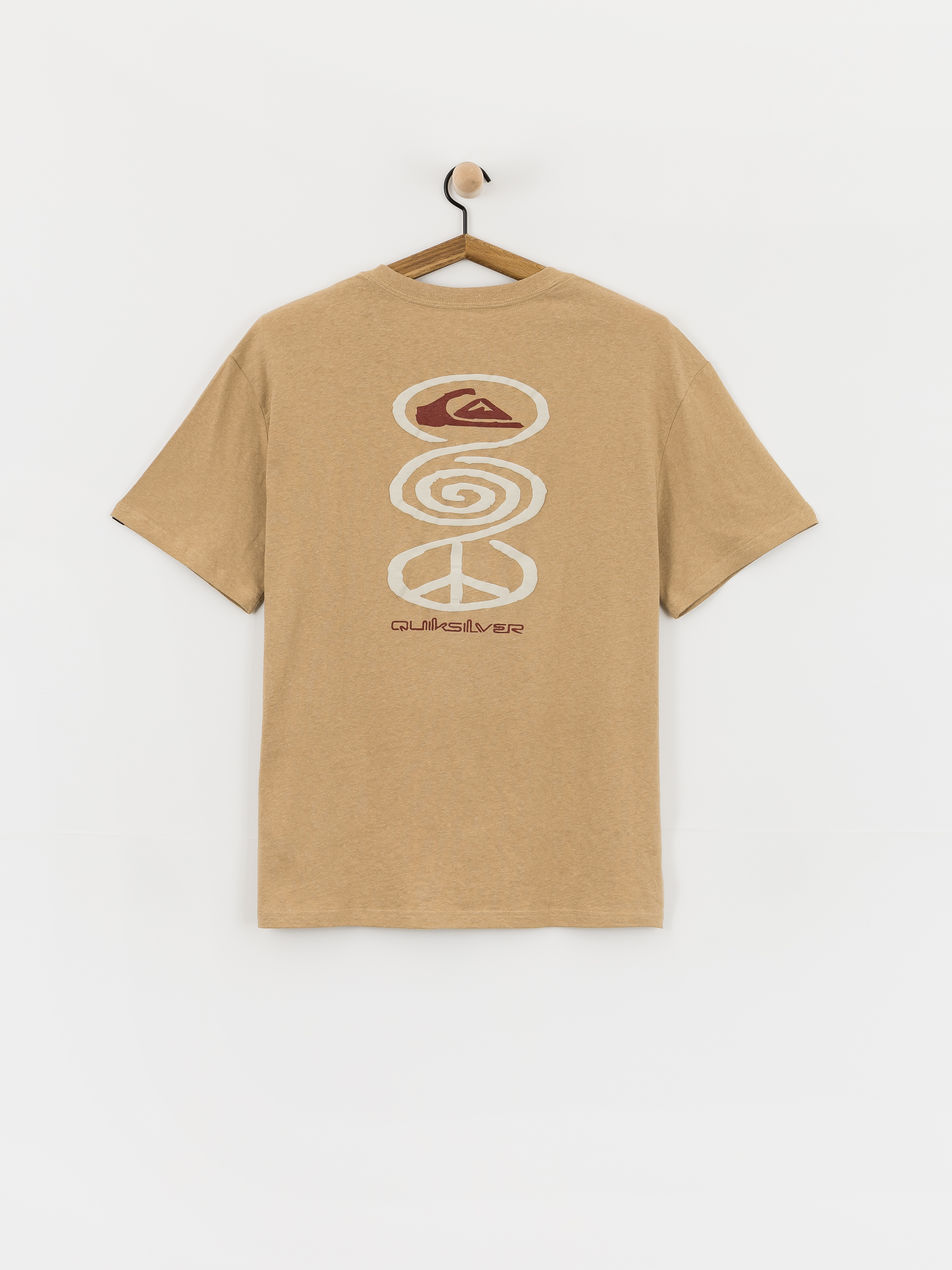 Tričko Quiksilver Harmony Spiral (khaki)