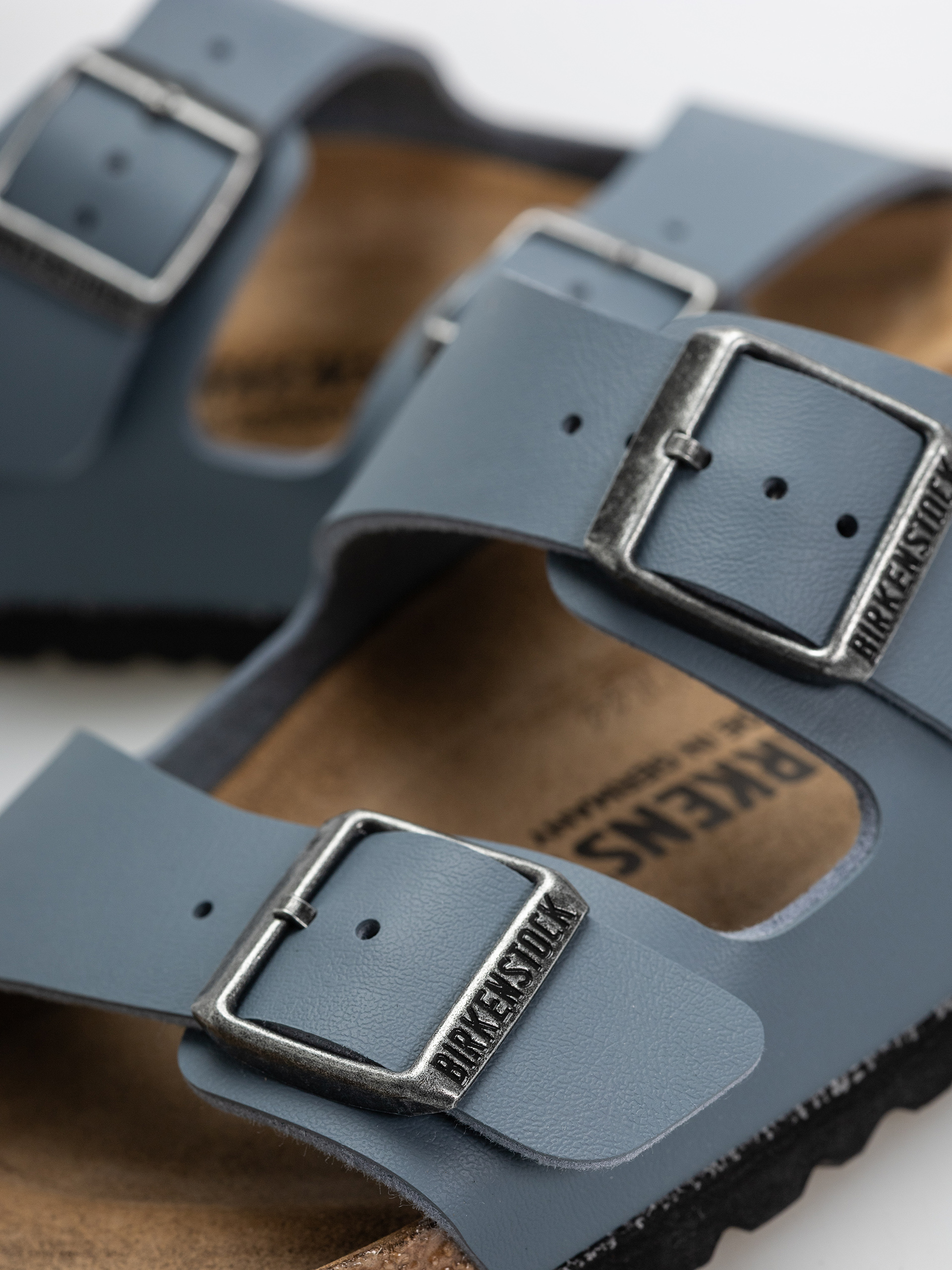 Plážovky Birkenstock Arizona Birko Flor Narrow (basalt gray)