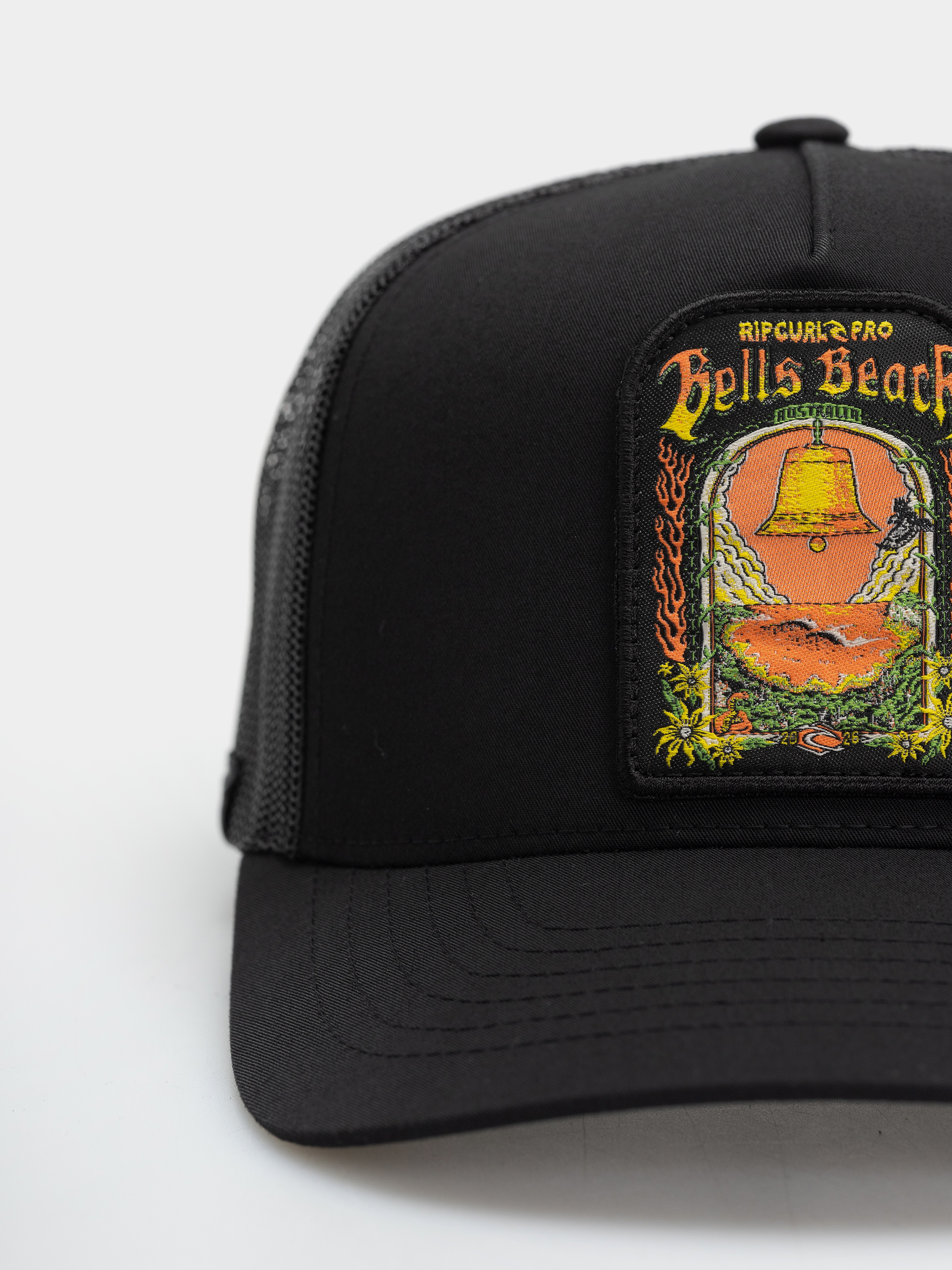 Kšiltovka  Rip Curl Bells Pro 26 Trucker (washed black)