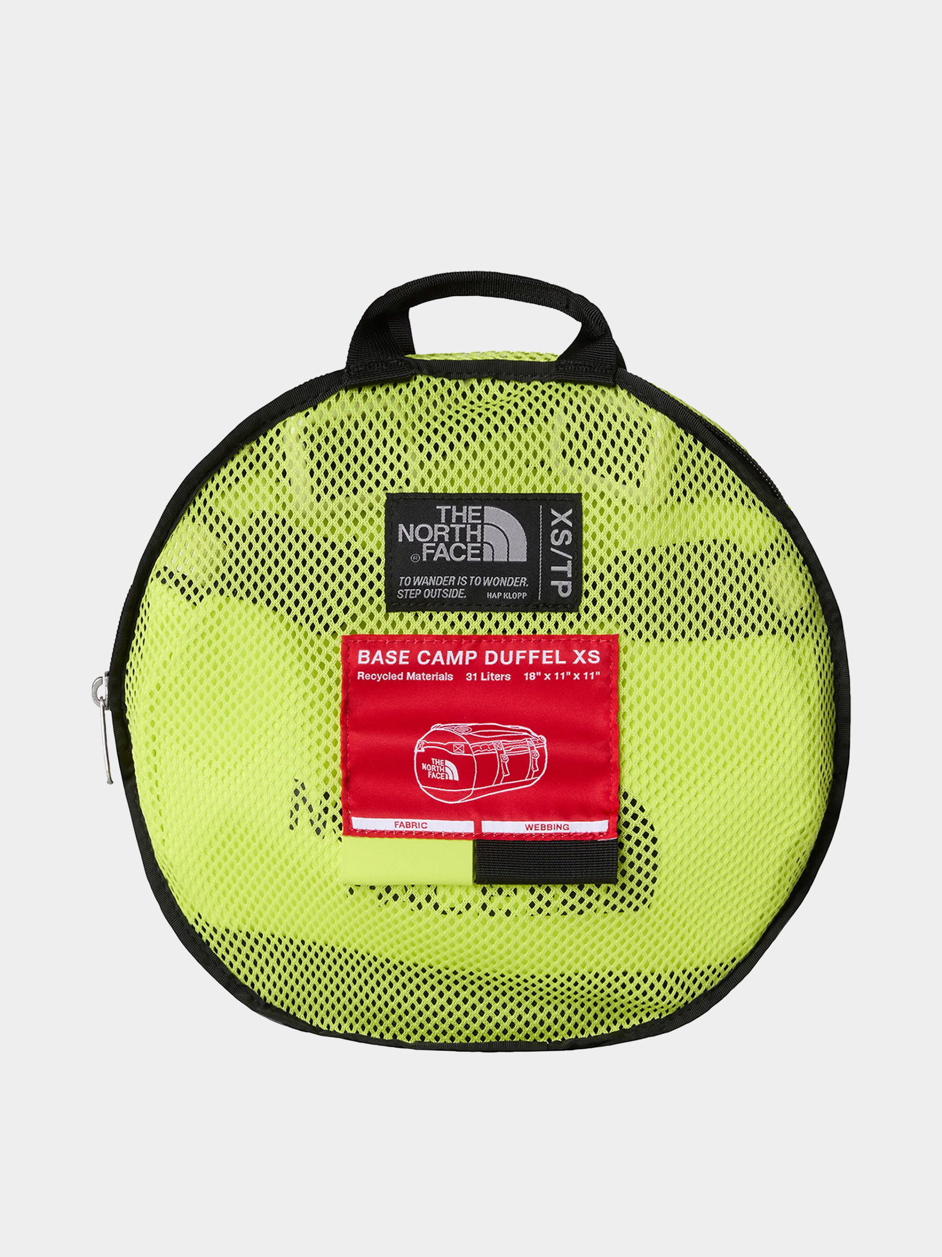 Taška The North Face Base Camp Duffel XS (fizz lime/lemon)