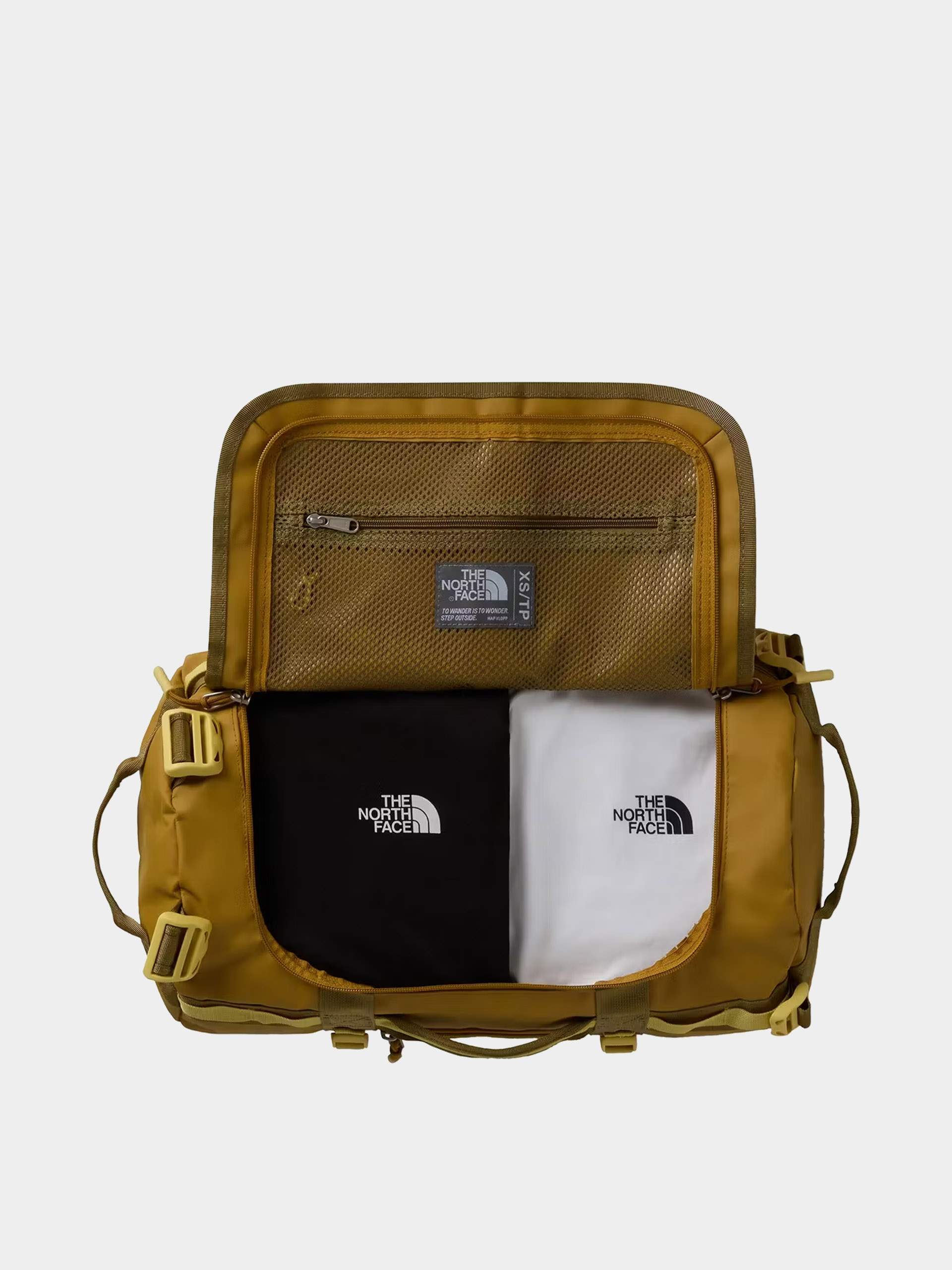 Taška The North Face Base Camp Duffel XS (golden tan/ceda)