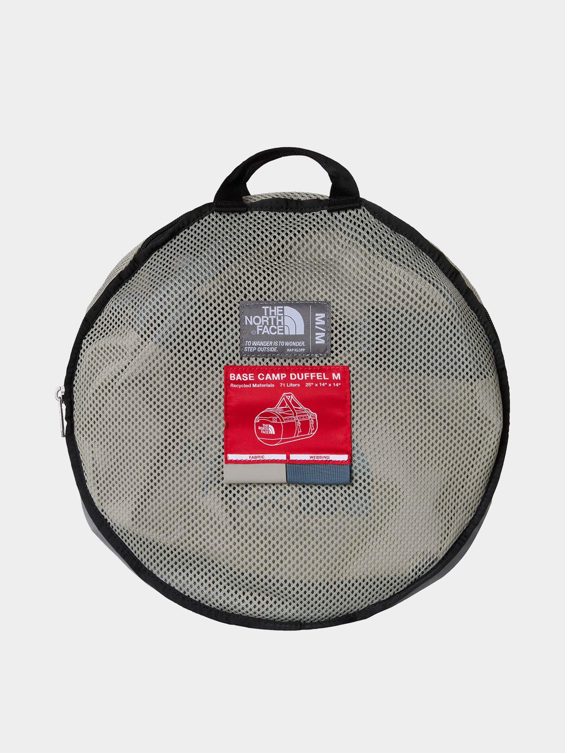 Taška The North Face Base Camp Duffel M (stone slab/gran)