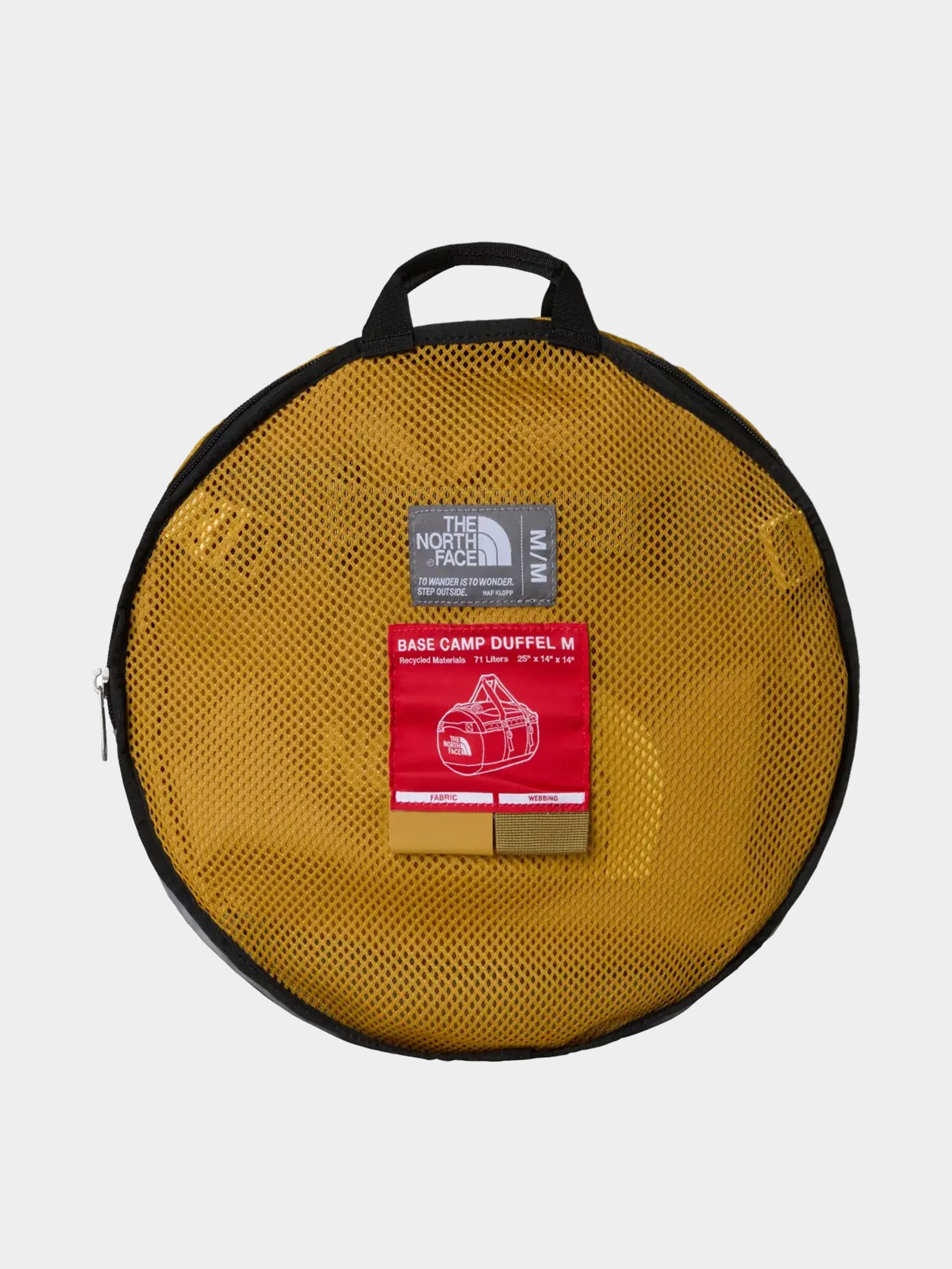 Taška The North Face Base Camp Duffel M (golden tan/ceda)