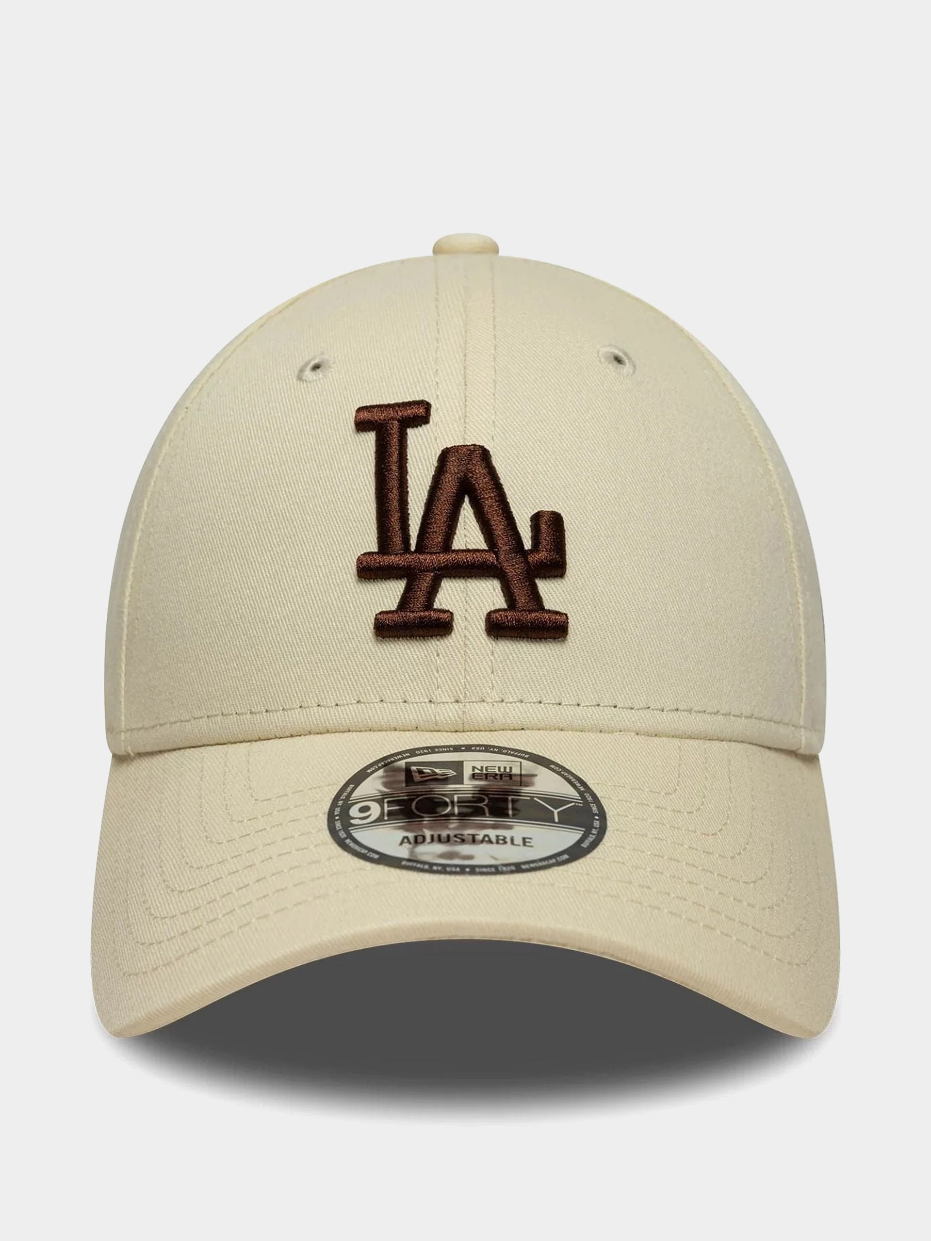 Kšiltovka  New Era League Essential 9Forty La Dodgers (light cream/chestnut)