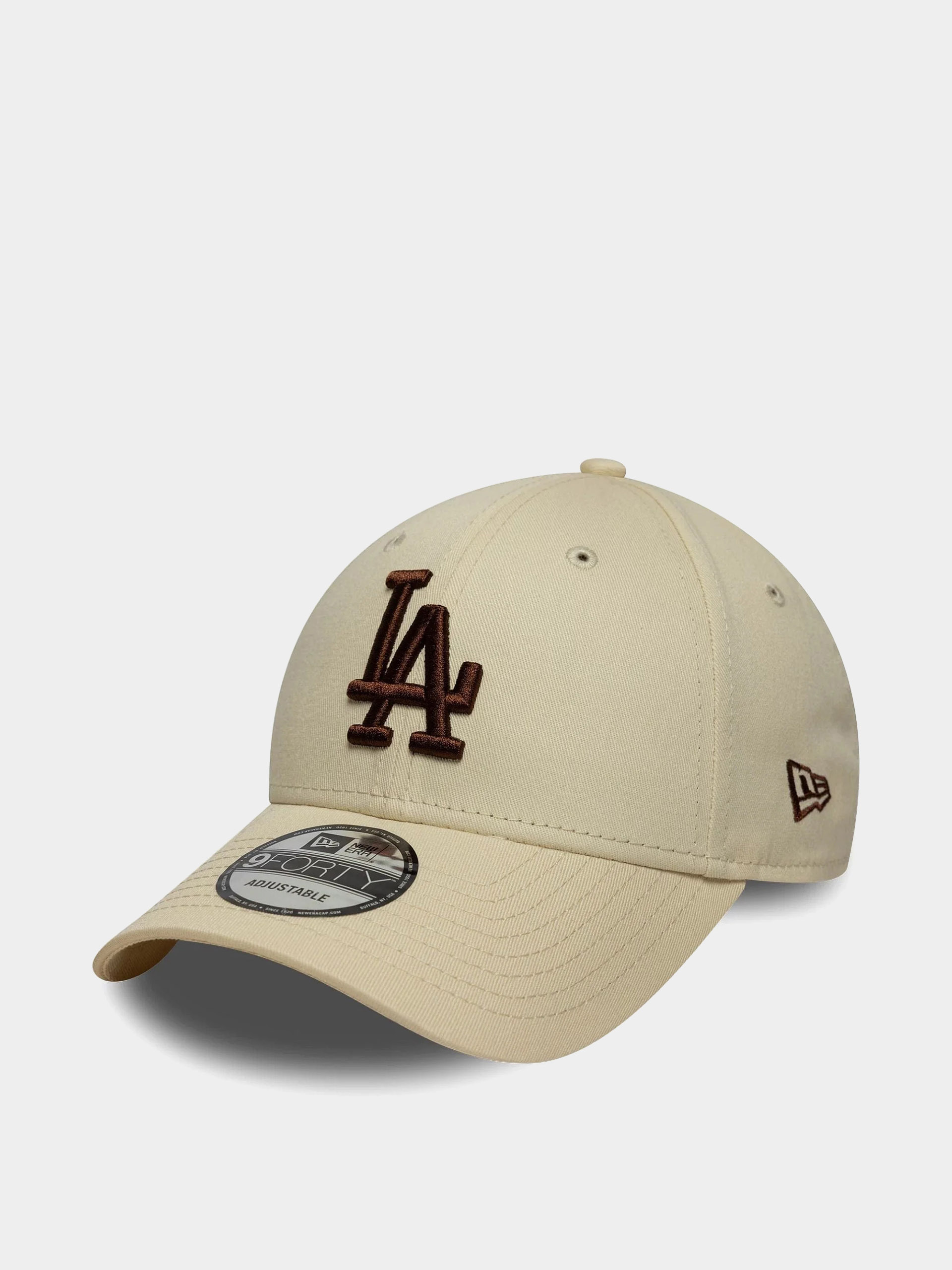 Kšiltovka  New Era League Essential 9Forty La Dodgers (light cream/chestnut)