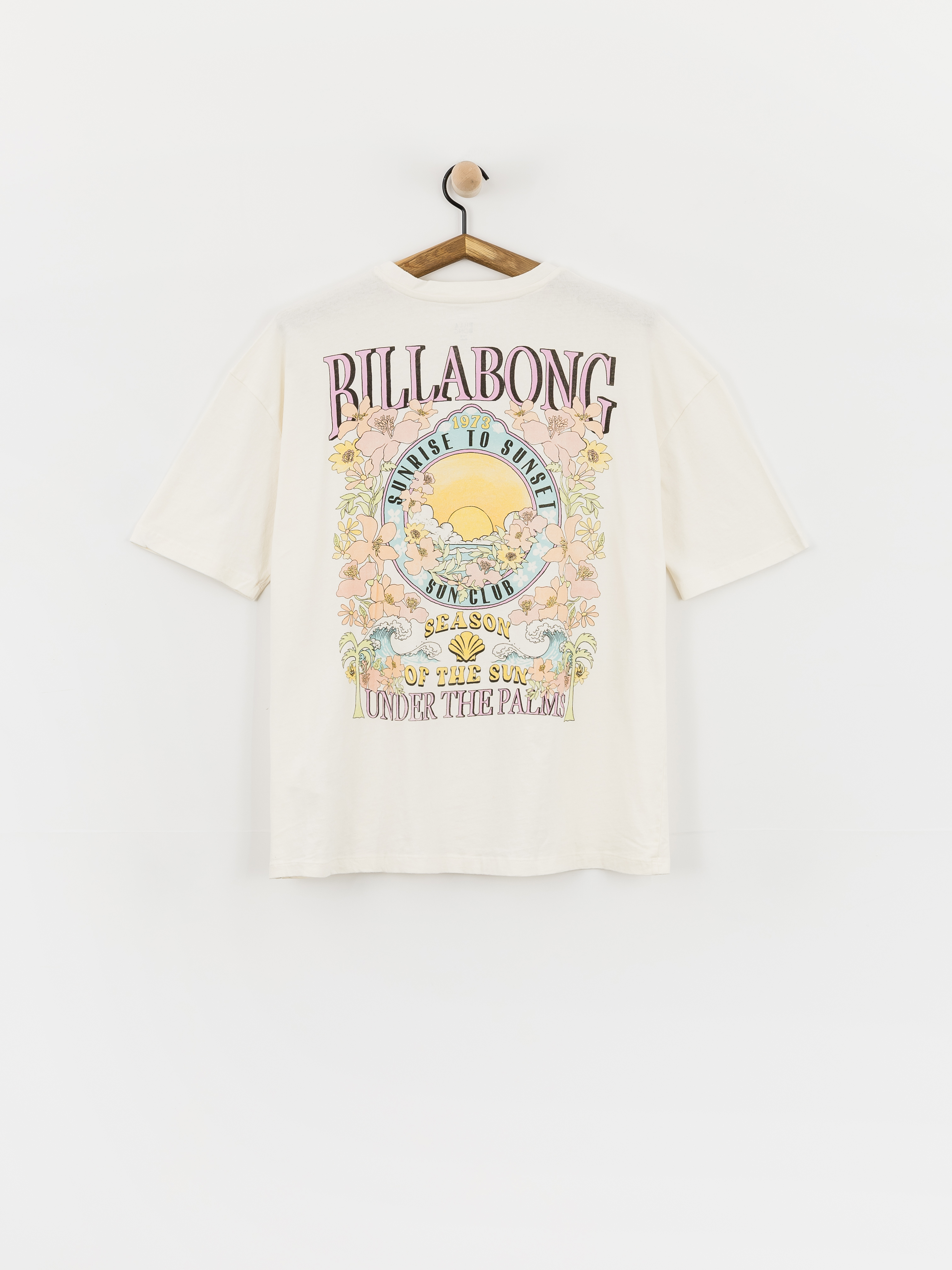 Tričko Billabong Floral Rocker Wmn (salt crystal)