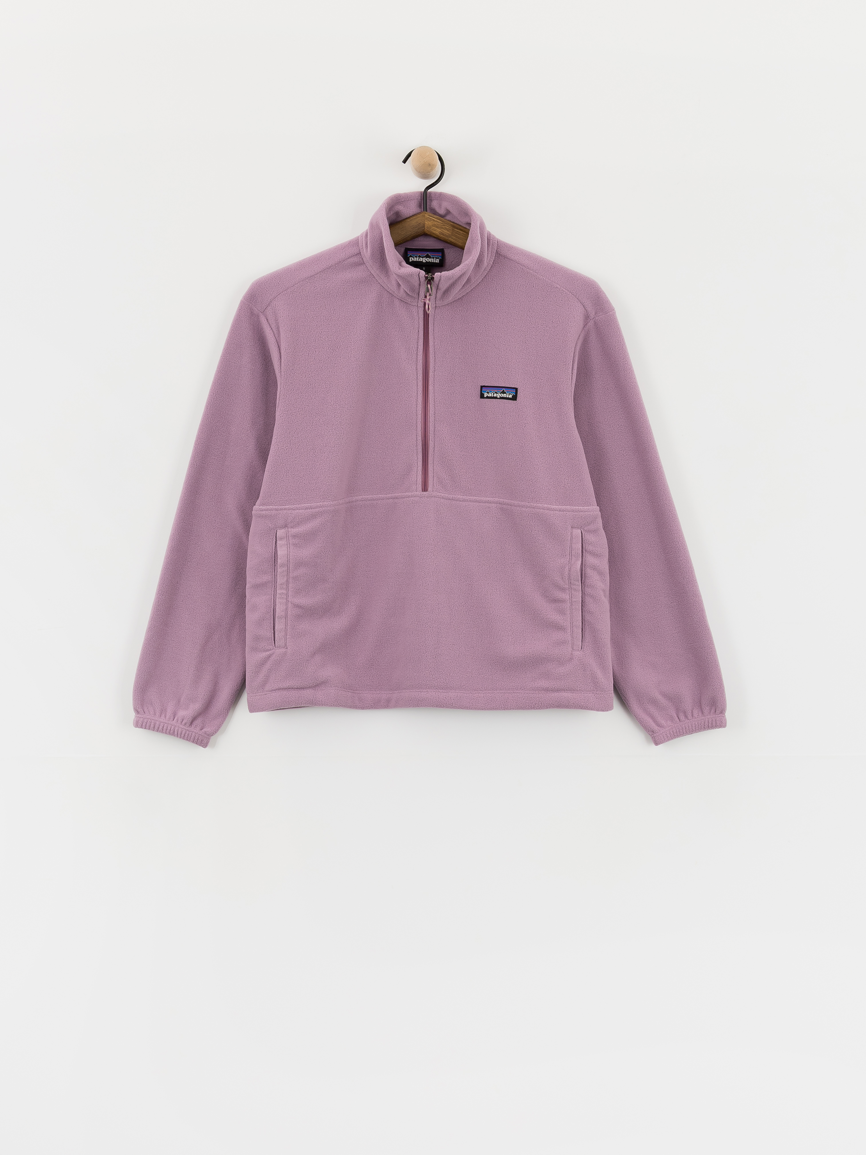 Fleecová mikina Patagonia Micro D 1/2 Zip Wmn (light violet)